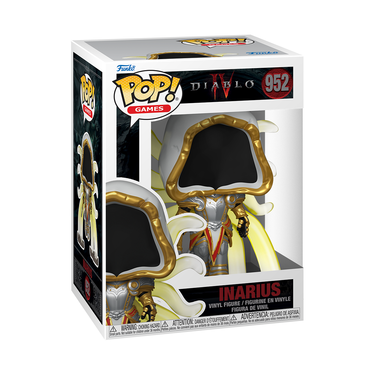 Funko POP! Games: Diablo IV Inarius 5.15-in Vinyl Figure