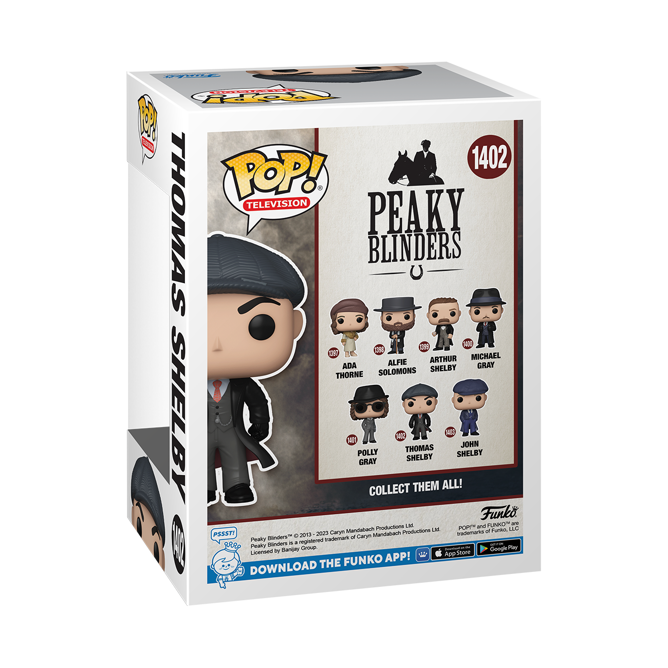 Funko Pop! Thomas Shelby Peaky Blinders #1402