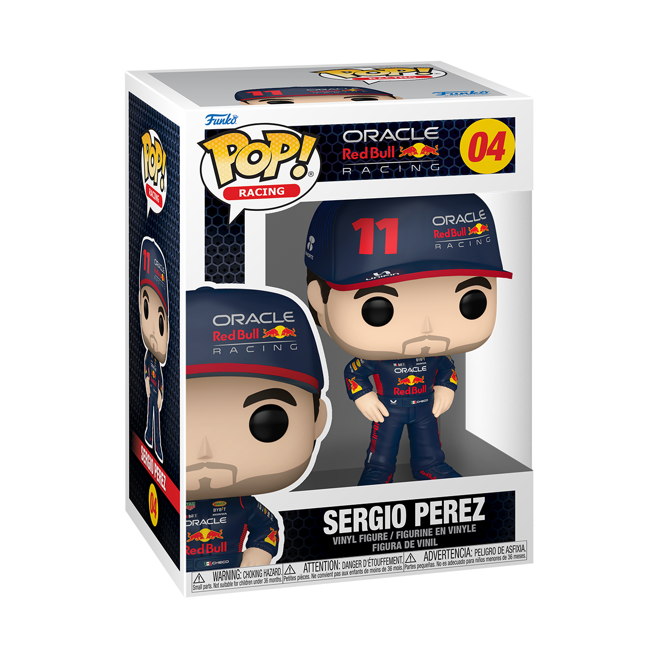 Funko POP! Racing: Formula 1 Oracle Red Bull Racing Sergio Perez 4-in Vinyl Figure