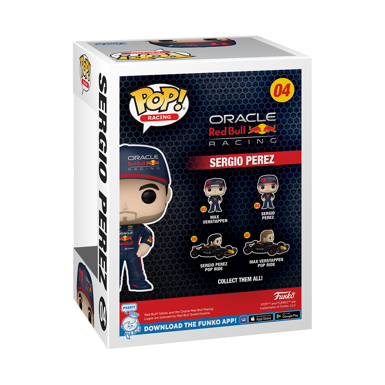 Funko Pop 306 Sergio Perez with Red Bull F1 – LENG