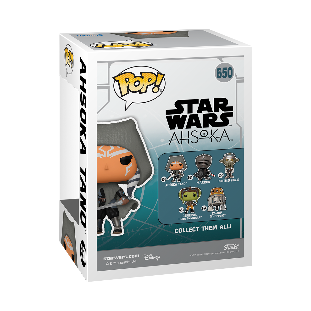 Ahsoka tano deals funko pop