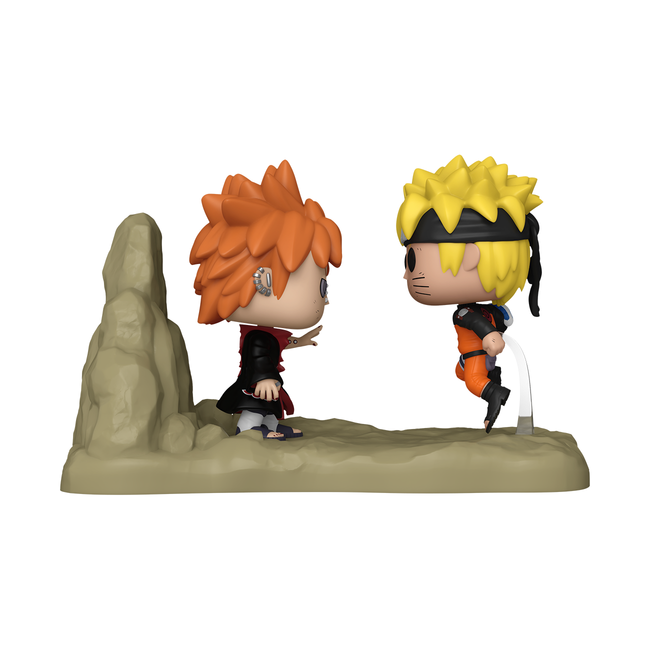 Funko POP! Animation: Naruto Shippuden Pain vs Naruto 5.45-in Vinyl Figure  Set 2-Pack