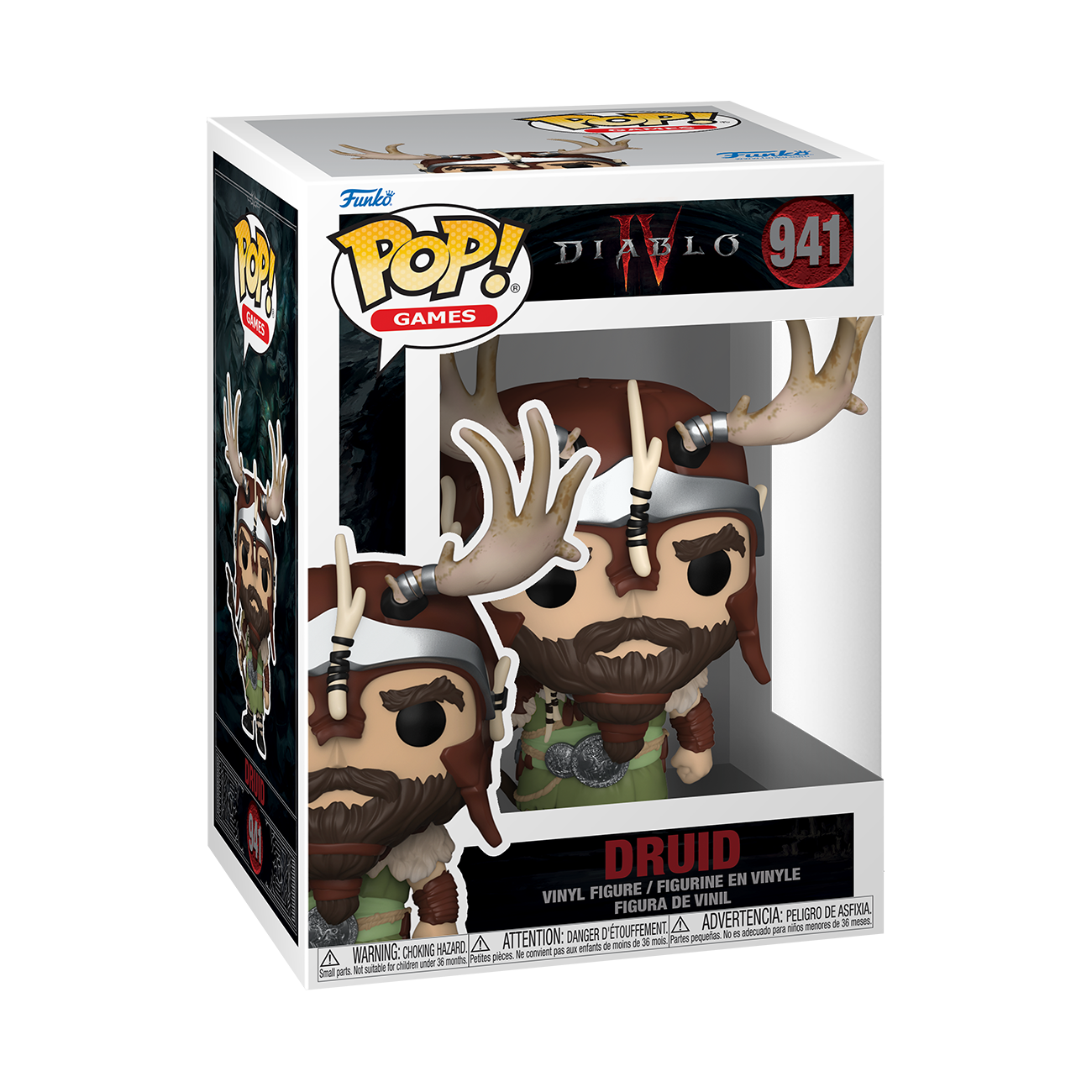 Funko POP! Games: Diablo IV Druid 5-in Vinyl Figure