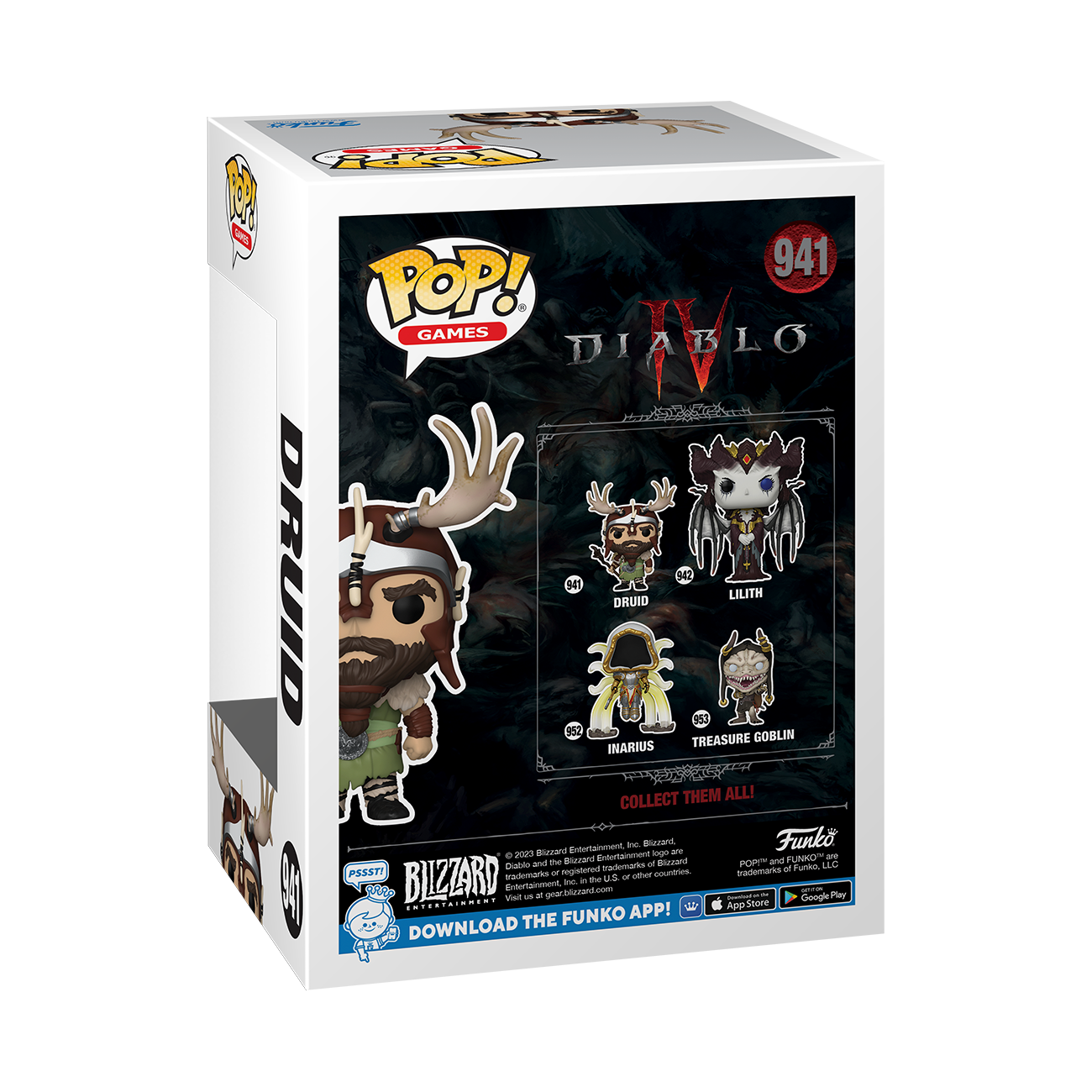 Funko POP! Games: Diablo IV Druid 5-in Vinyl Figure