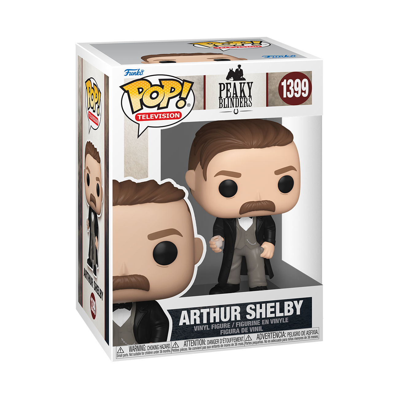 Funko POP! Television: Peaky Blinders Arthur Shelby 3.9-in Vinyl Figure