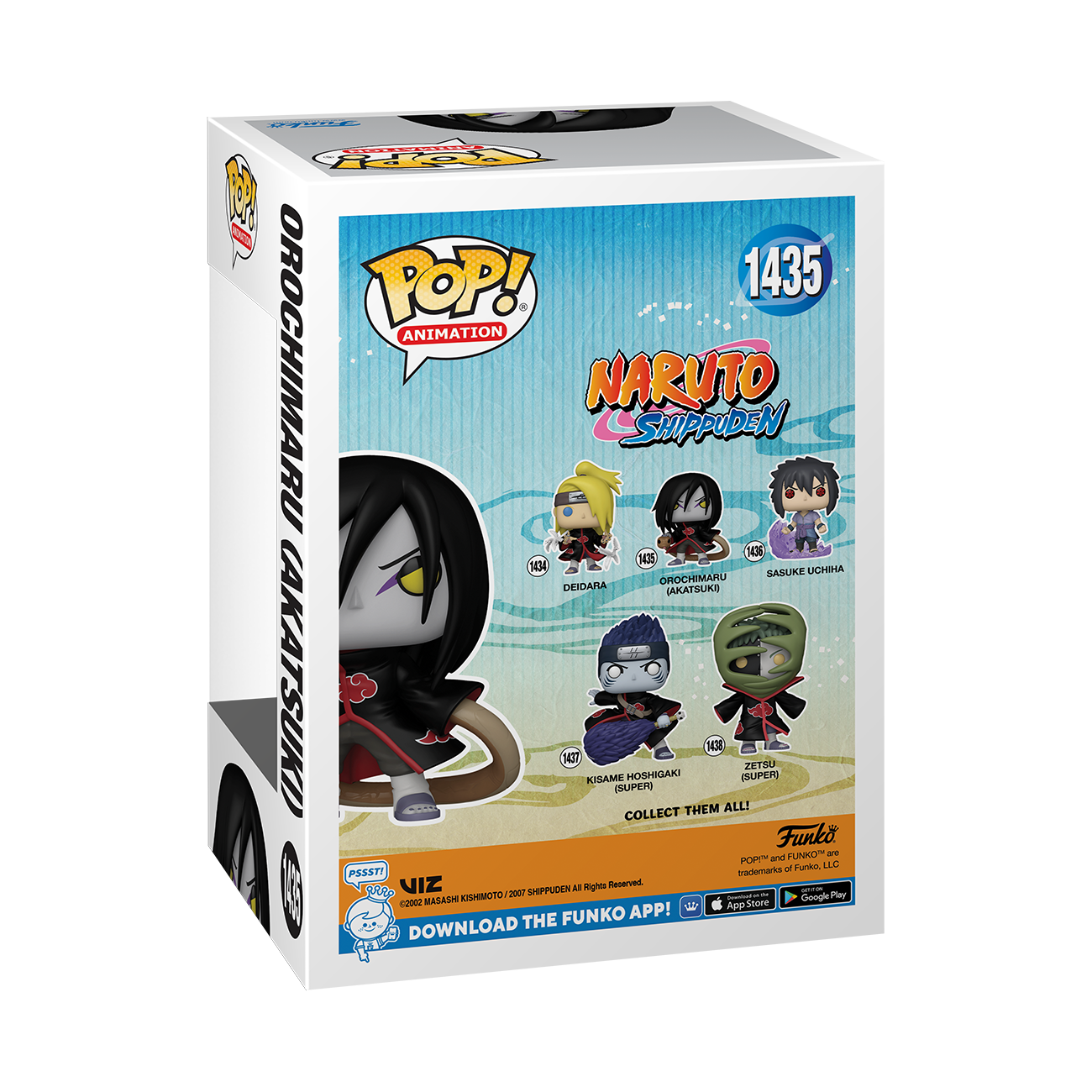 Funko POP! Animation: Naruto Shippuden Orochimaru (Akatsuki) 3.85-in Vinyl  Figure