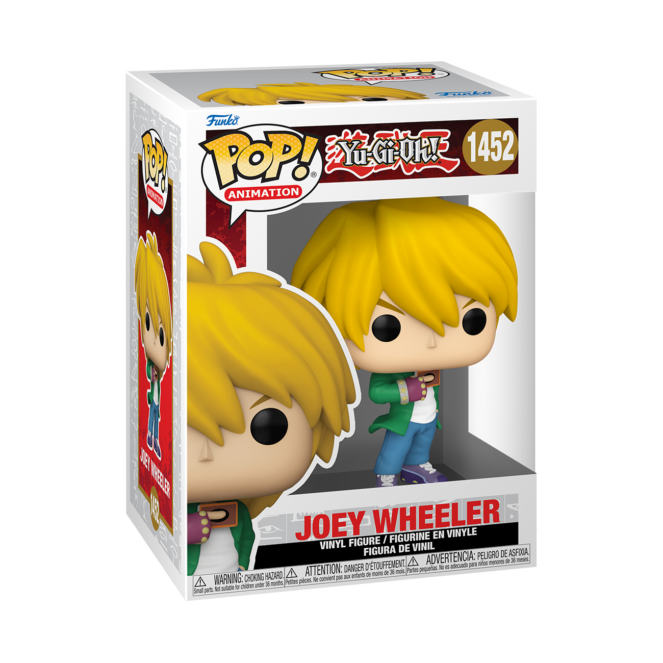 Funko POP! Animation: Yu-Gi-Oh! Joey Wheeler 4.7-in Vinyl Figure