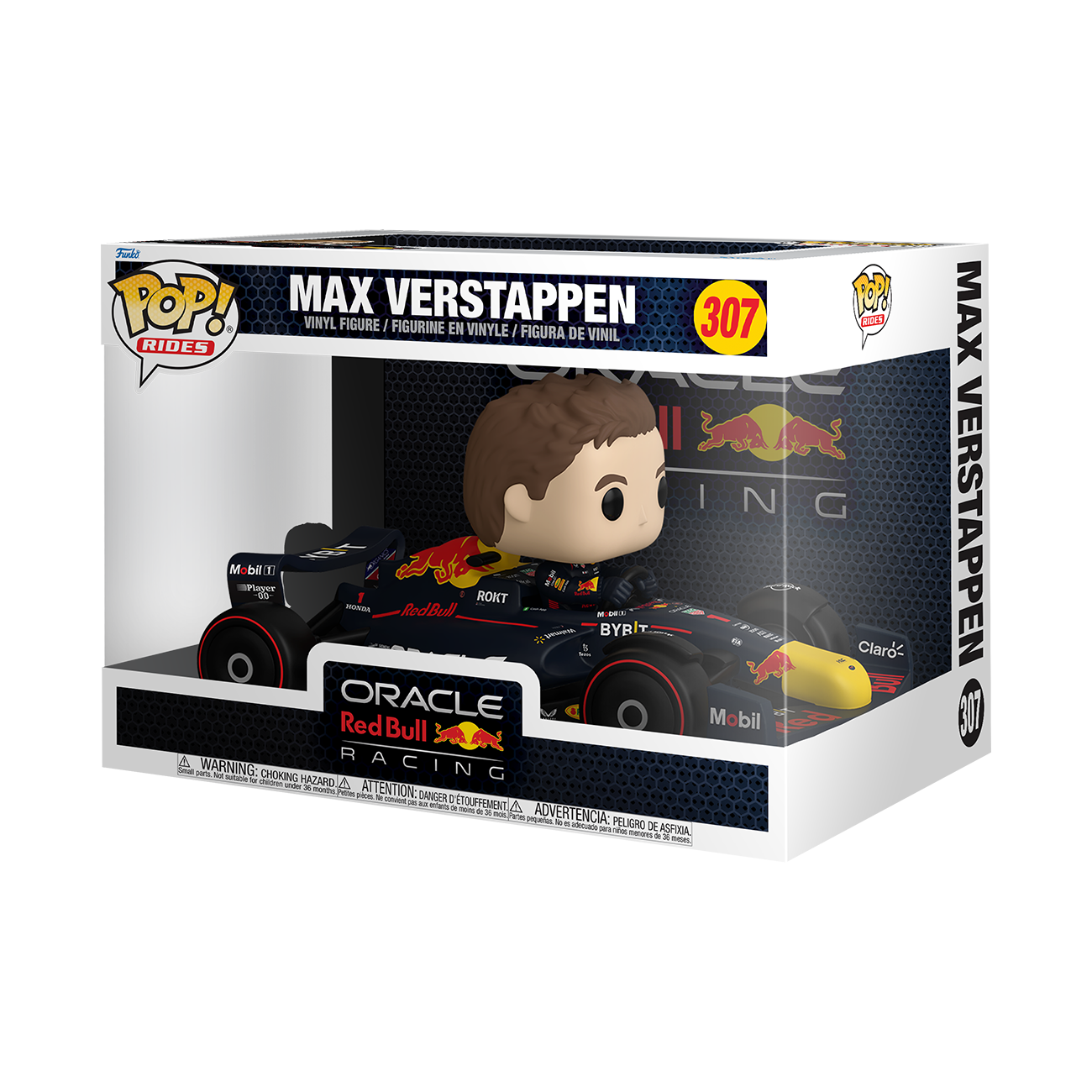 Funko POP! Rides Super Deluxe: Formula 1 - Max Verstappen 4-in Vinyl Figure