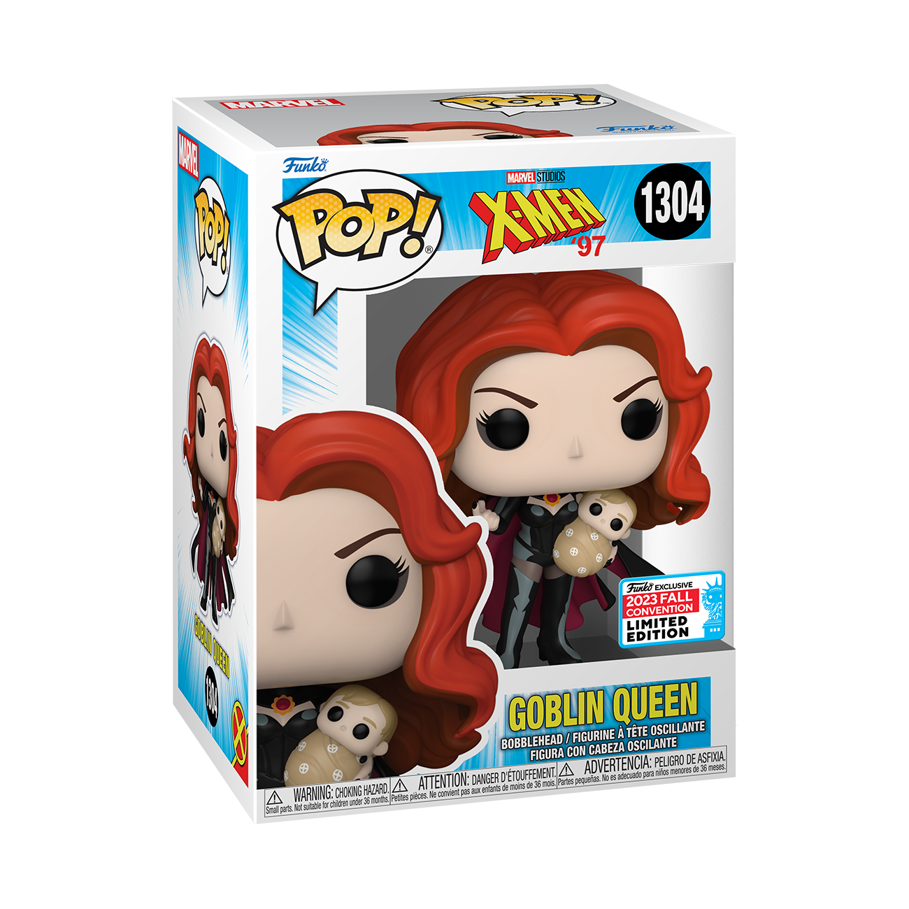 Funko Pop! Marvel X-Men Goblin Queen 1304 Exclusivo Original - Moça do Pop  - Funko Pop é aqui!