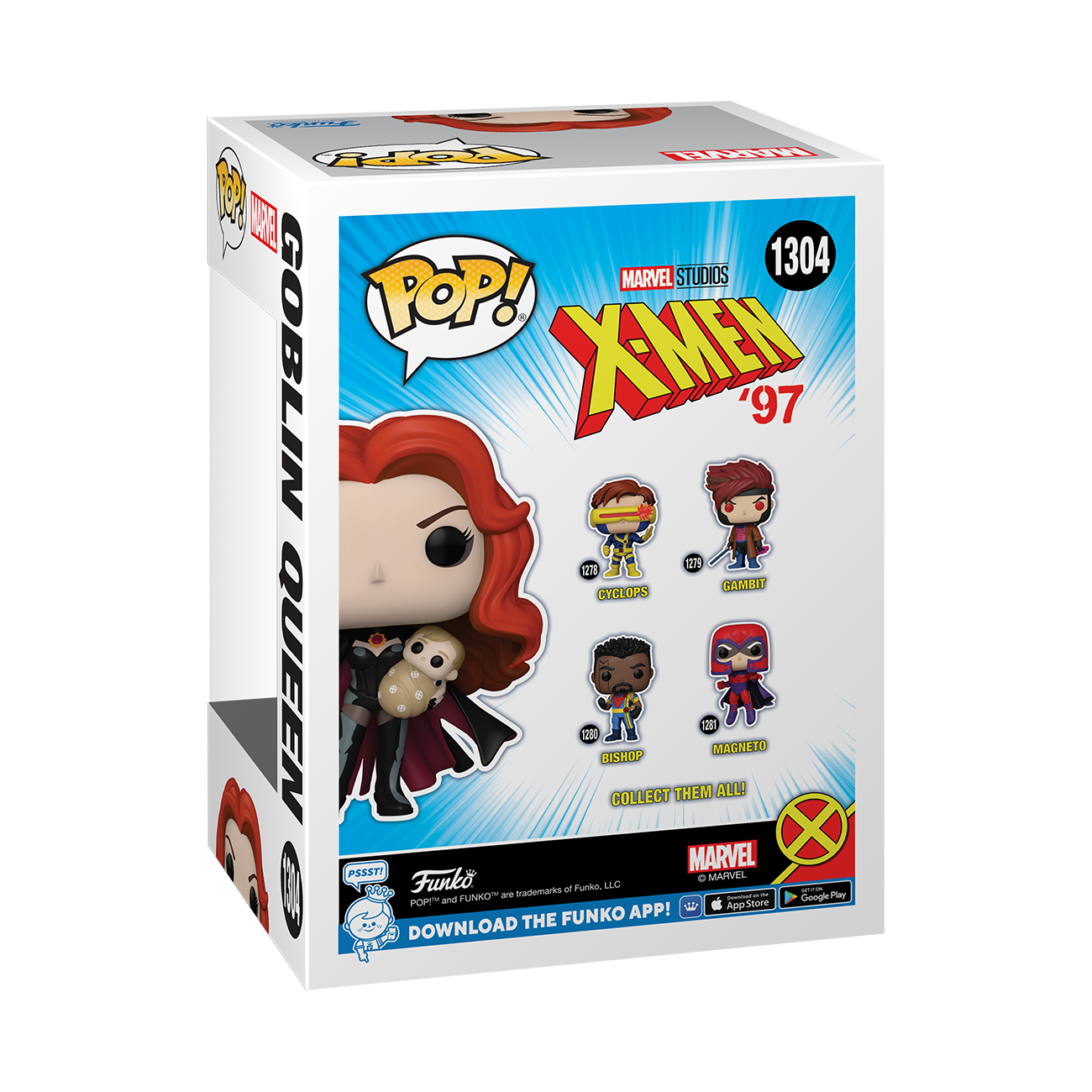 Funko Pop! Marvel X-Men Goblin Queen 1304 Exclusivo Original - Moça do Pop  - Funko Pop é aqui!