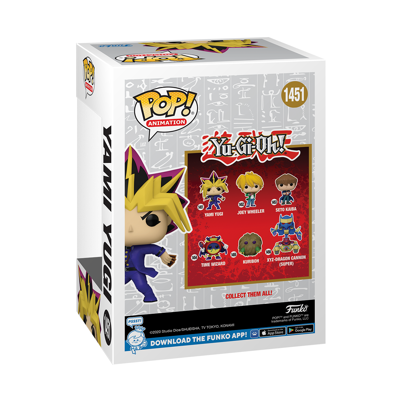 Funko POP! Animation: Yu-Gi-Oh! Yami Yugi 4.7-in Vinyl Figure