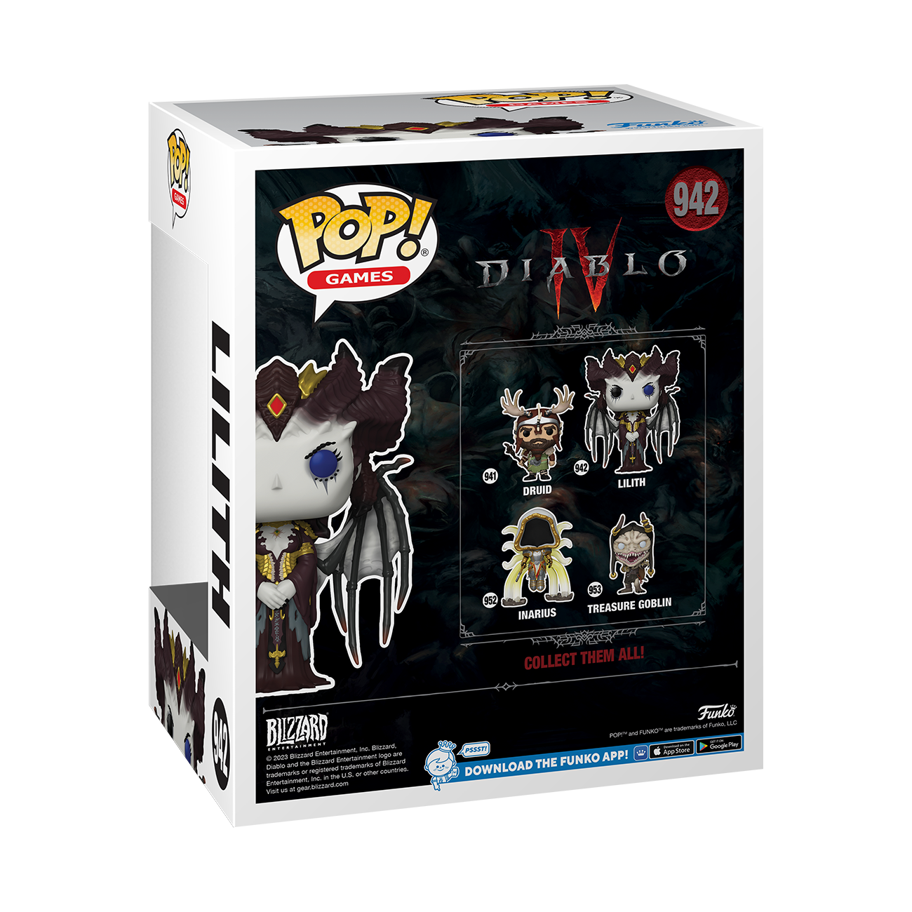 Funko POP! Games: Diablo IV Lilith 6.85-in Vinyl Figure | The Market Place