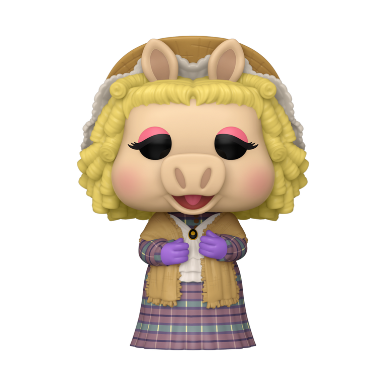 Funko POP! Disney: The Muppet Christmas Miss Piggy (Ms. Cratchit) 4.25-in Vinyl Figure