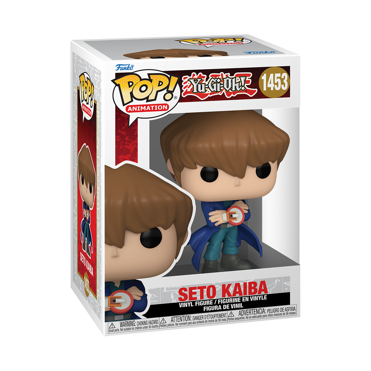 Funko POP! Animation: Yu-Gi-Oh! Seto Kaiba 4-in Vinyl Figure