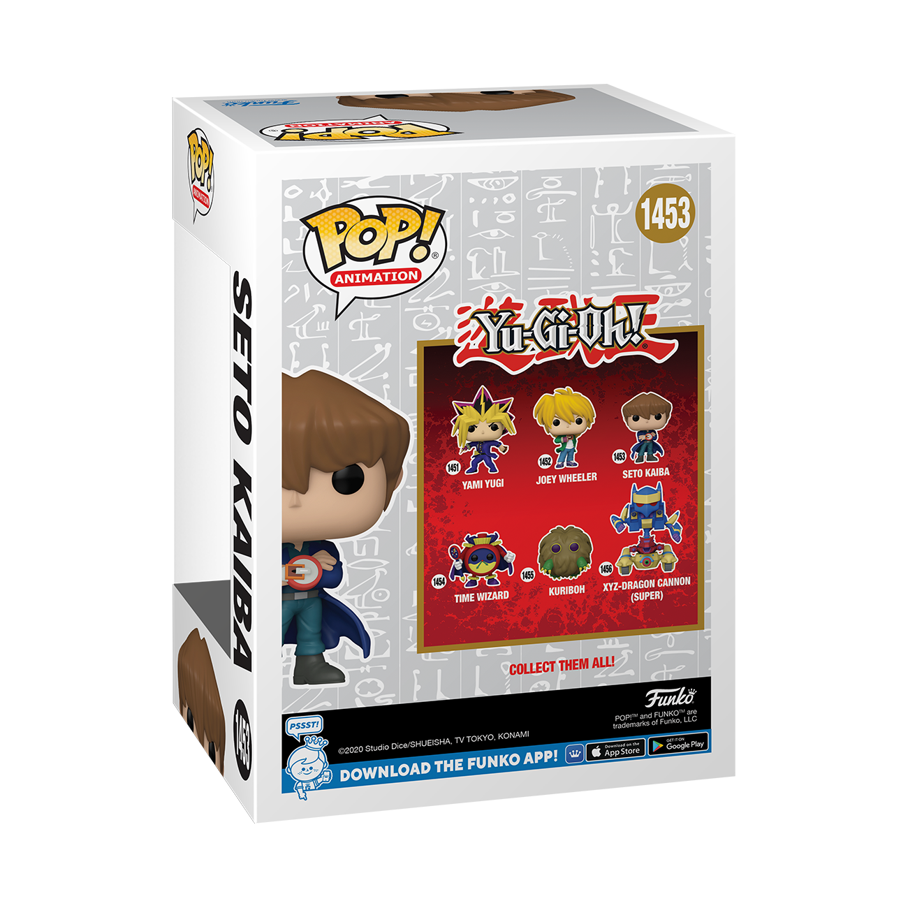 Funko POP! Animation: Yu-Gi-Oh! Seto Kaiba 4-in Vinyl Figure