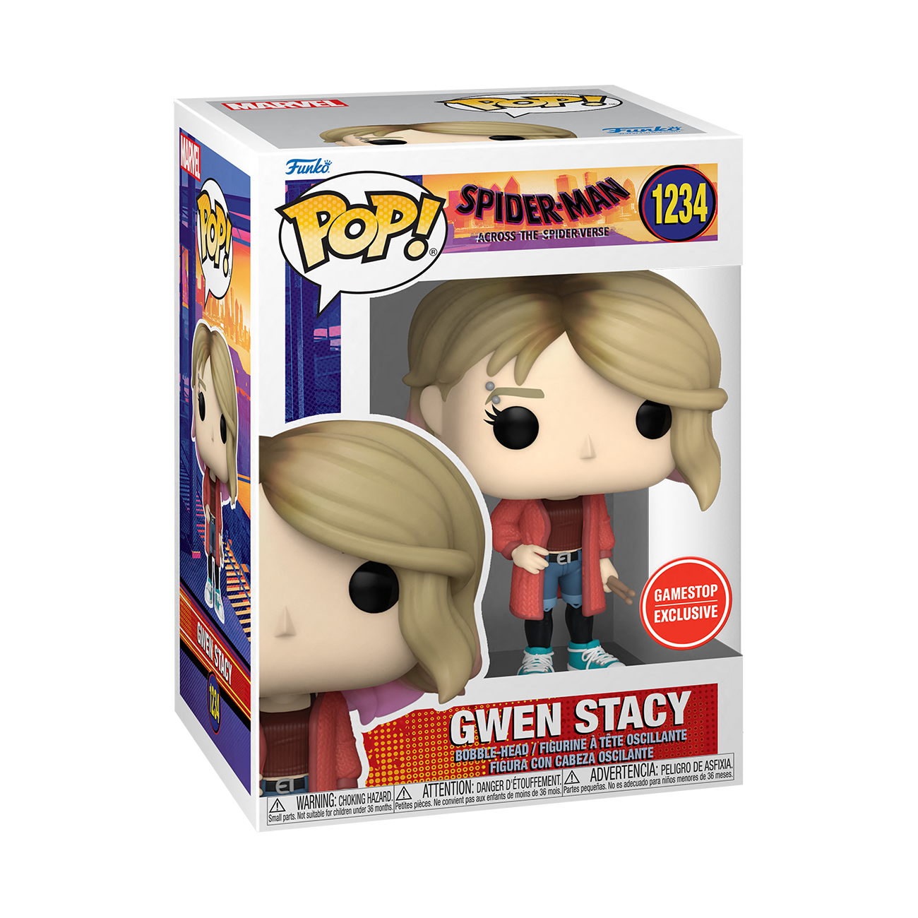 Funko POP! Spider-Man: Across the Spider-Verse Gwen Stacy 3.85-in