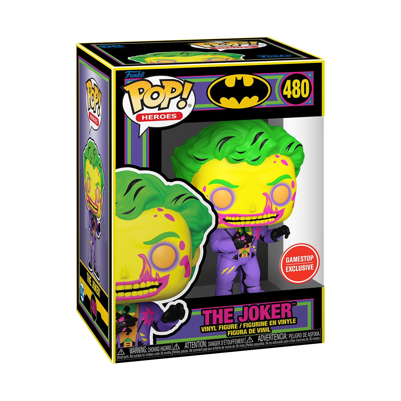 Buy Pop! The Joker Holding Lapel at Funko.