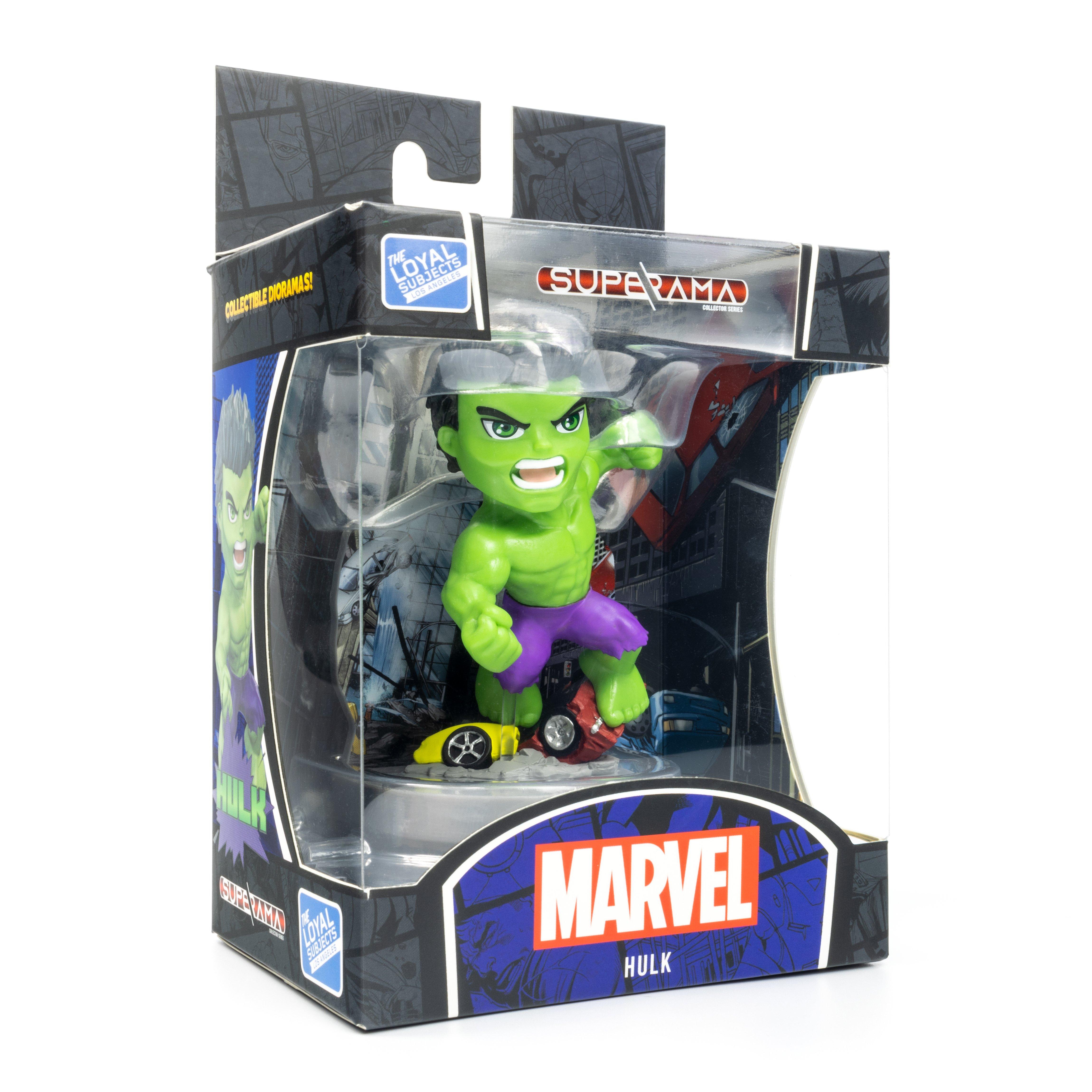 The Loyal Subjects Marvel Superama Hulk 4.5-inch Statue