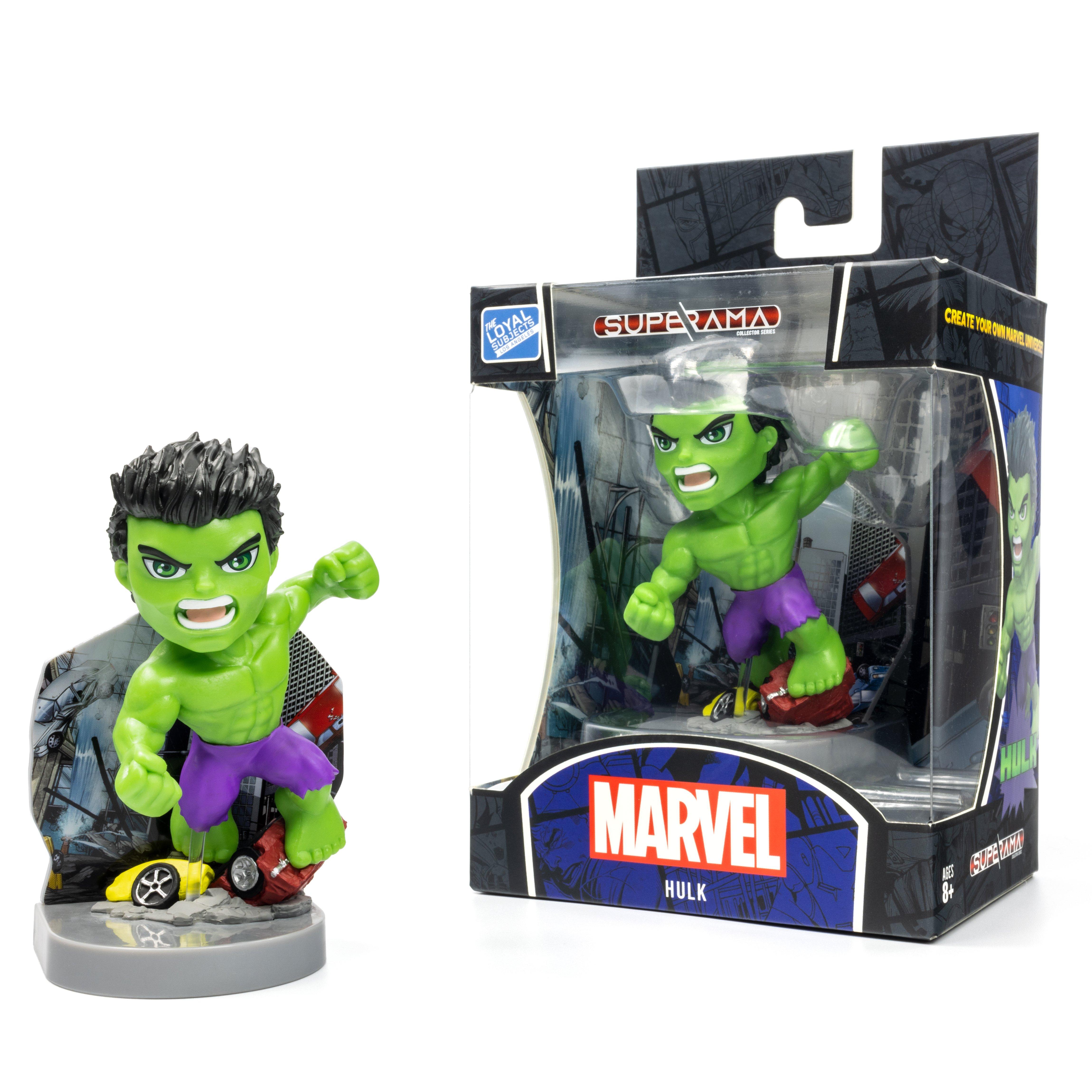 The Loyal Subjects Marvel Superama Hulk 4.5-inch Statue