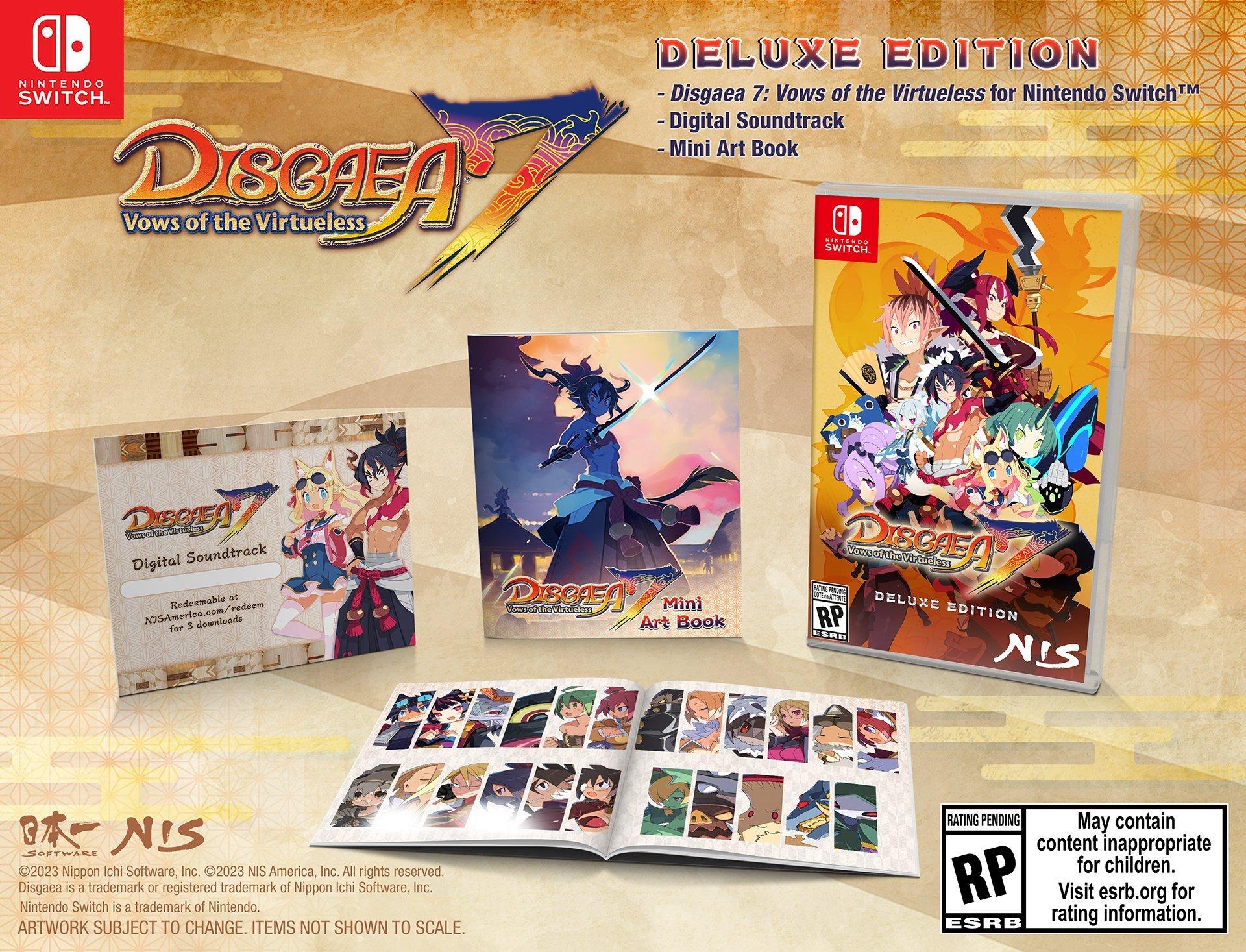 Disgaea 7: Vows of the Virtueless Deluxe Edition