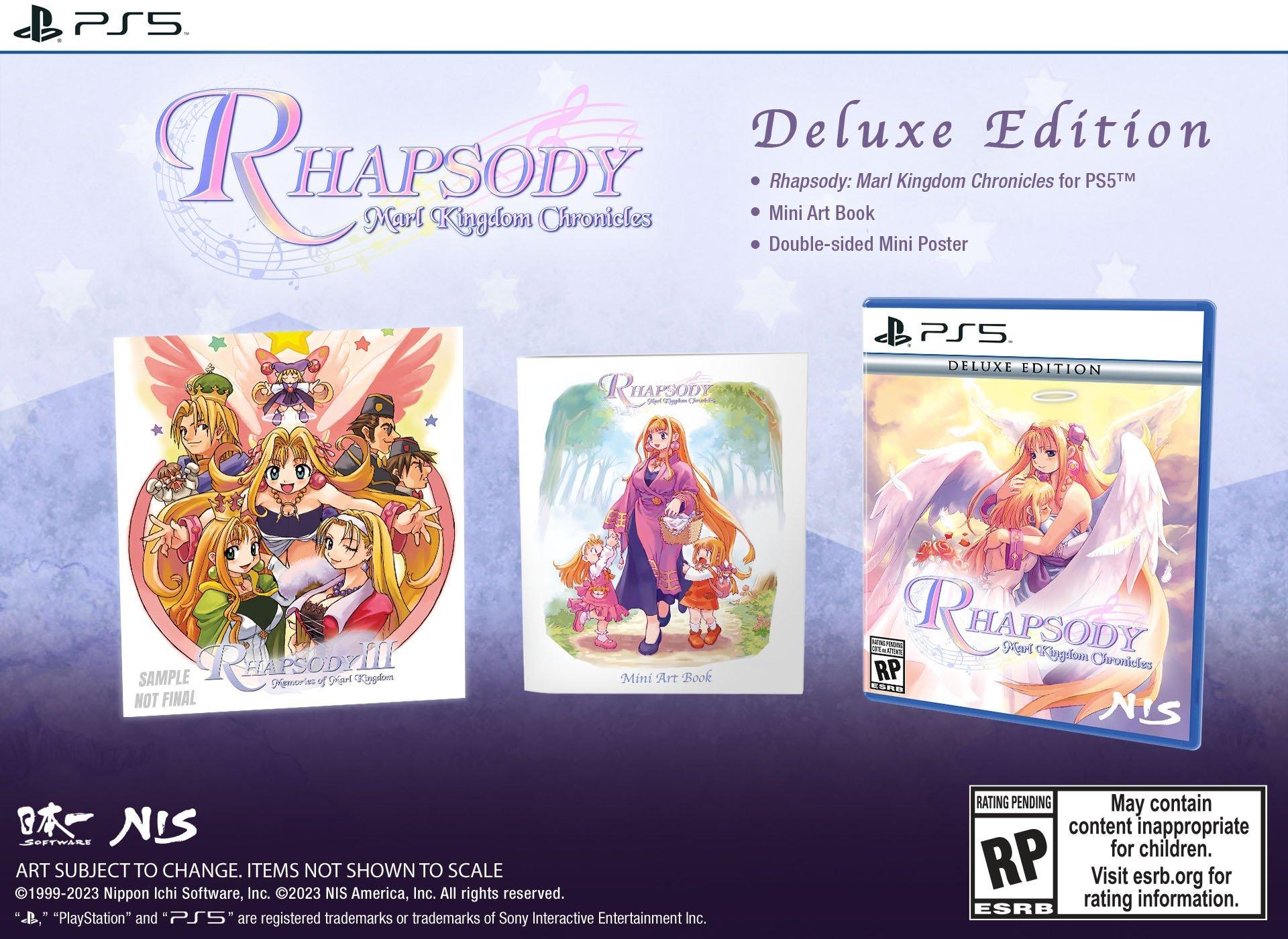 Rhapsody: Marl Kingdom Chronicles Deluxe Edition - PlayStation 5