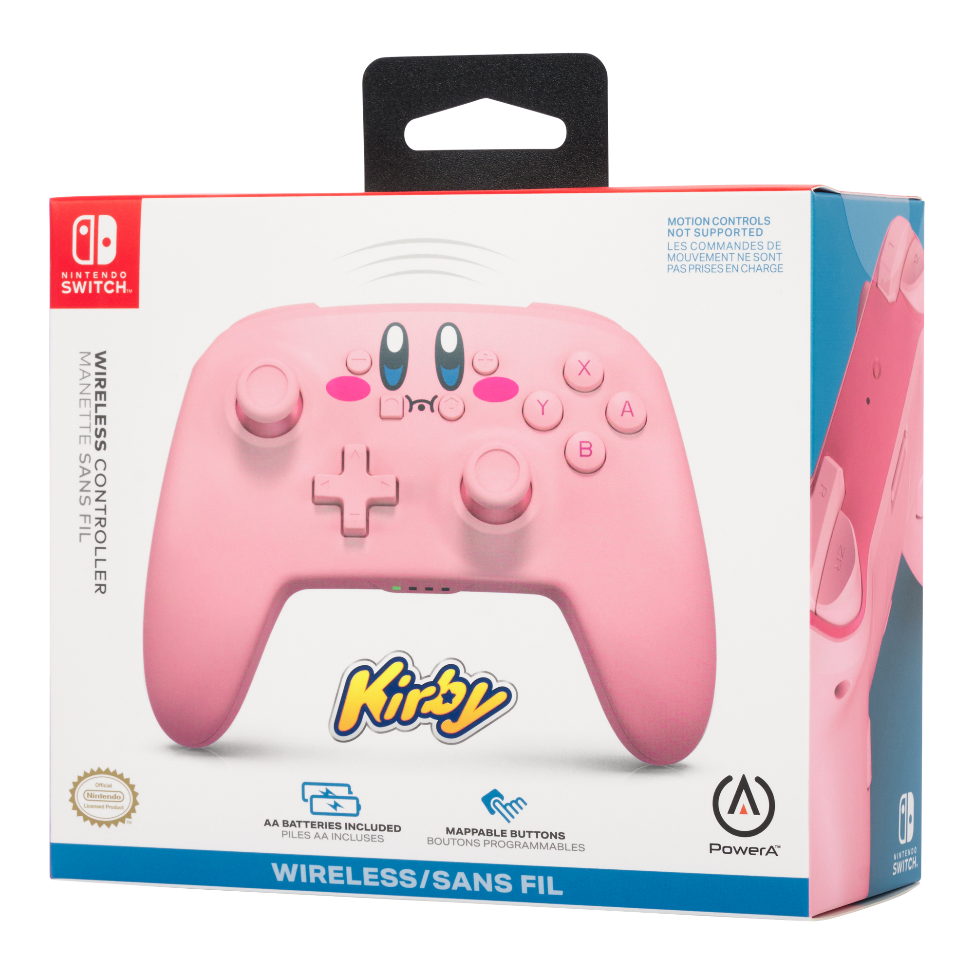 PowerA Wireless Controller for Nintendo Switch Kirby