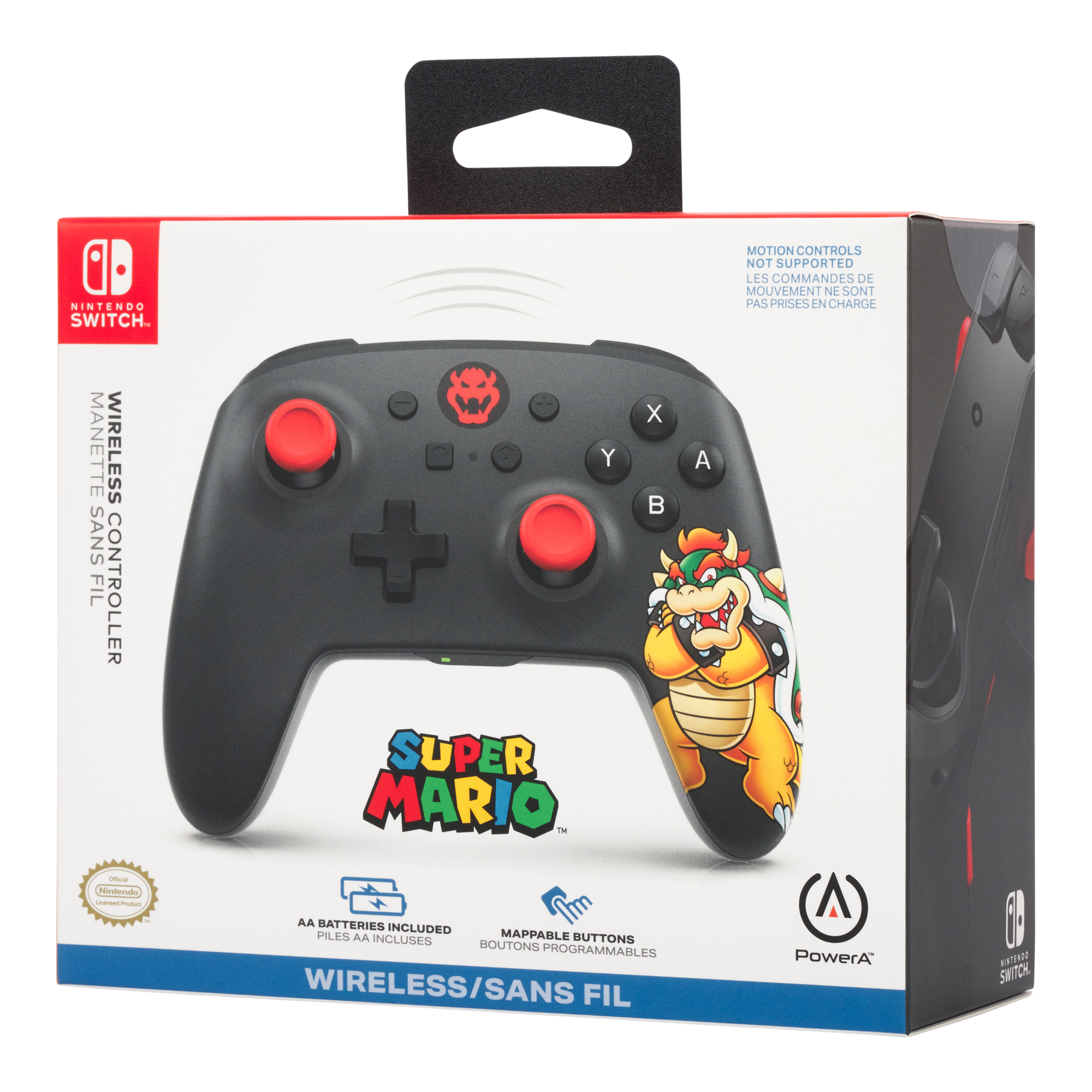 PowerA Wireless Controller for Nintendo Switch - King Bowser