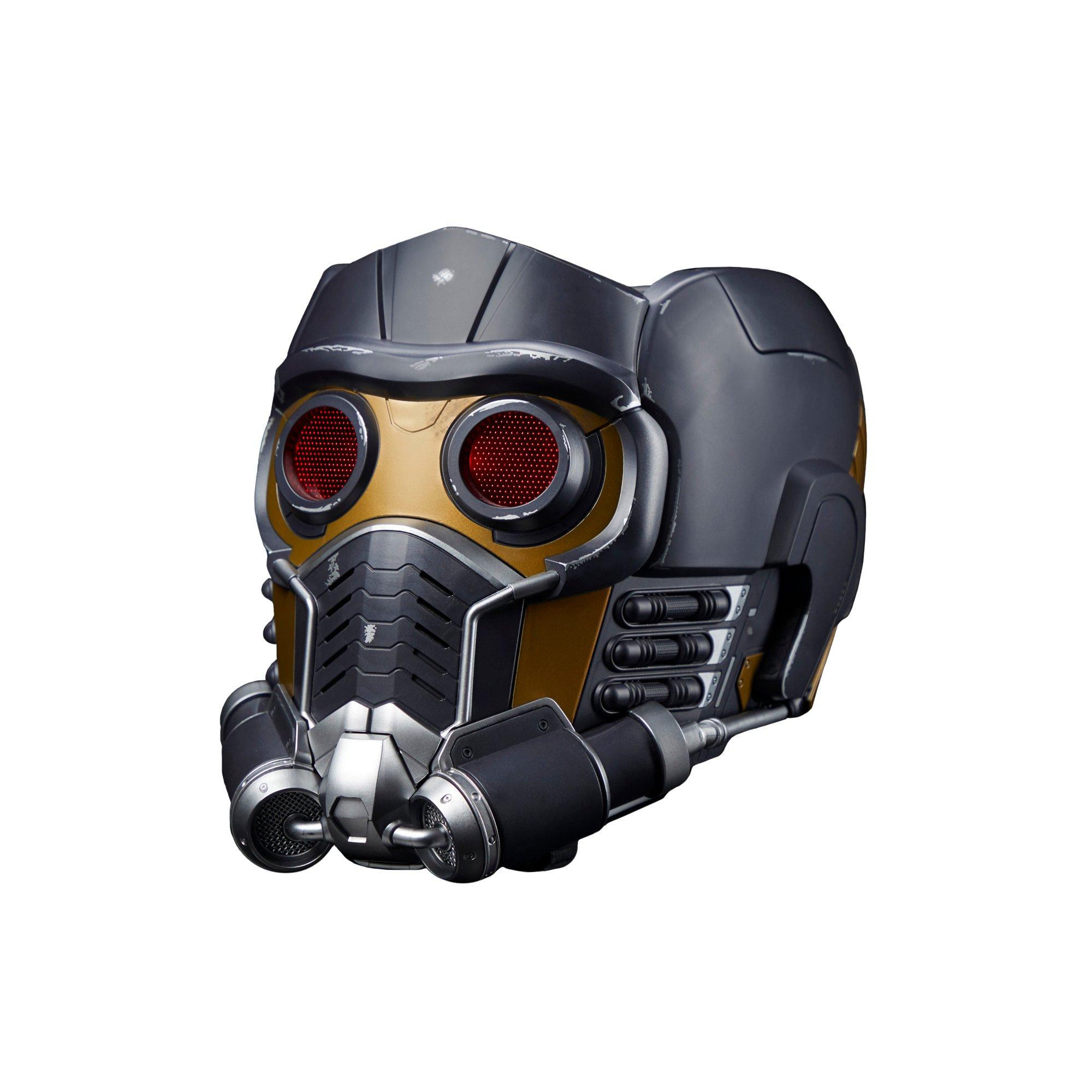 The awesome Marvel Legends Star-Lord helmet replica is finally