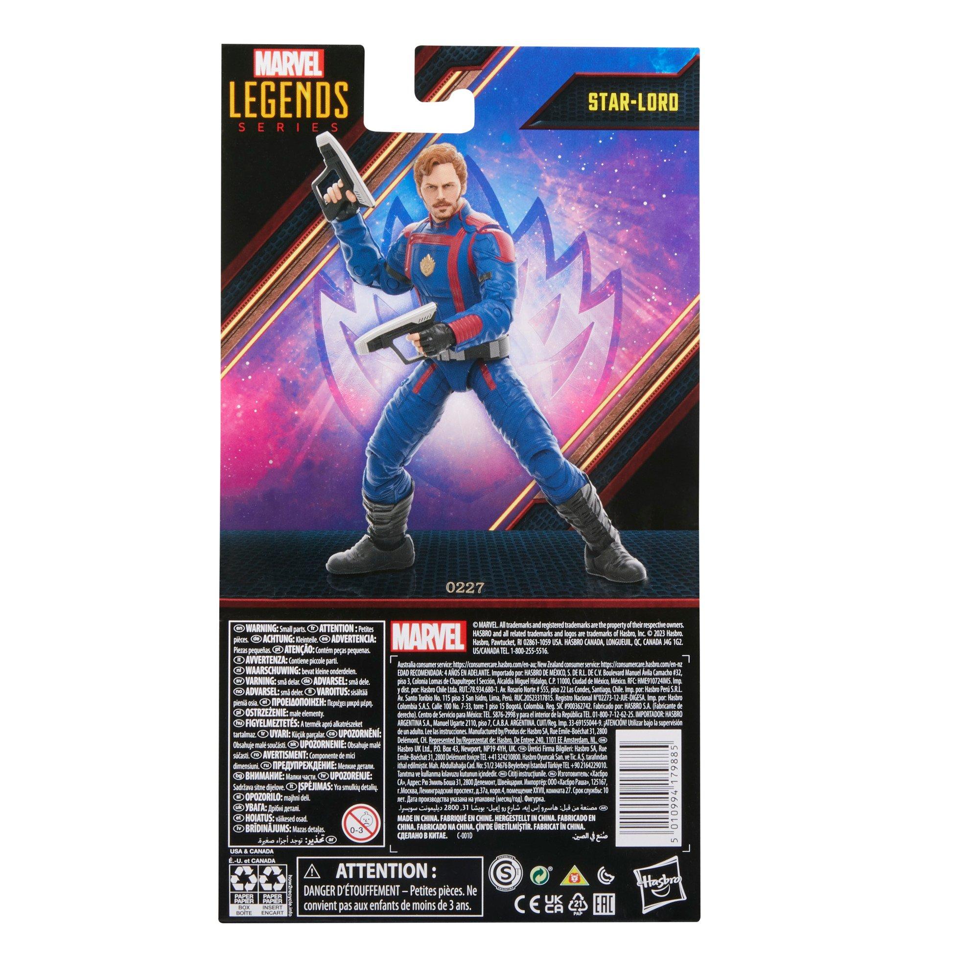 Hasbro Marvel Legends Series Guardians of the Galaxy: Volume 3 Star-Lord (Build-A-Figure