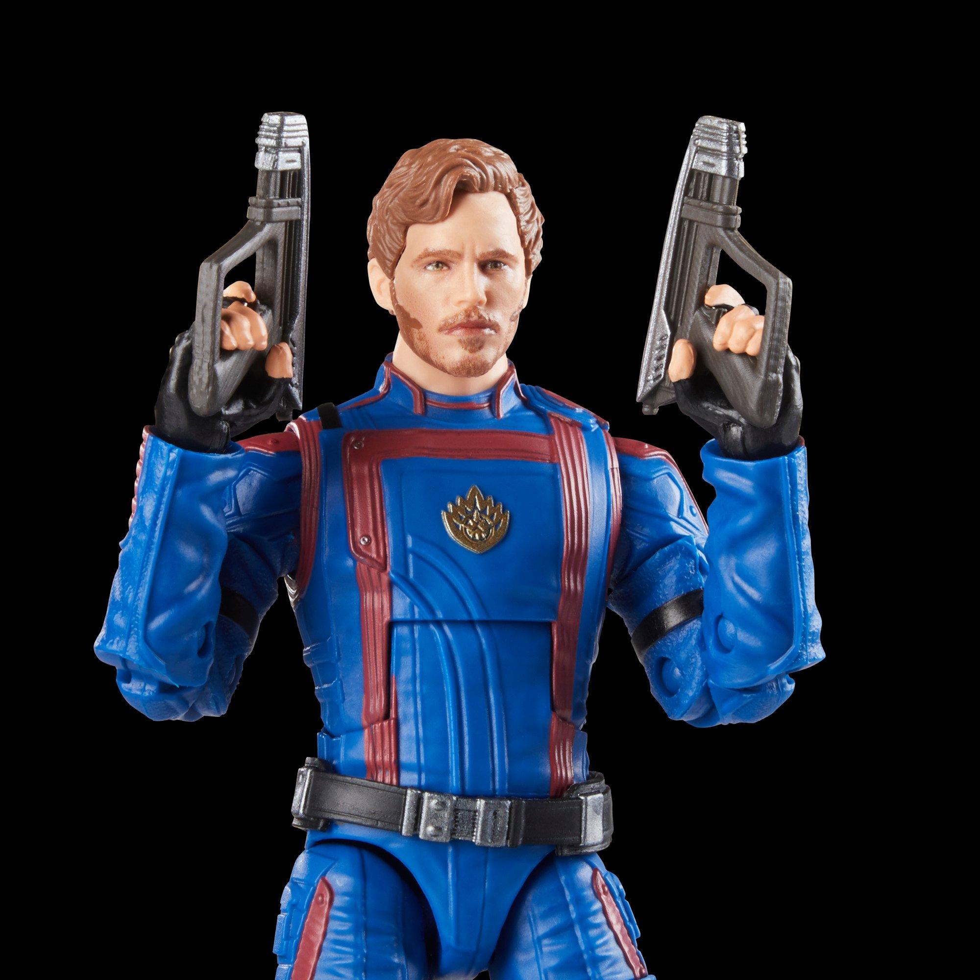  Marvel Legends Series Star-Lord, Guardians of The Galaxy Vol. 3  6-Inch Collectible Action Figures, Toys for Ages 4 and Up : Toys & Games