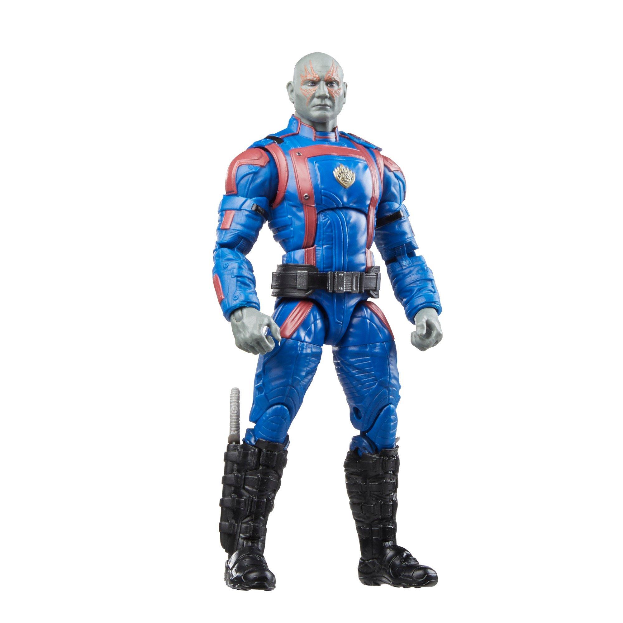 Hasbro Marvel Legends Series  Guardians of the Galaxy: Volume 3 Drax (Build-A-Figure - Marvel's Cosmo) 6-in Action Figure