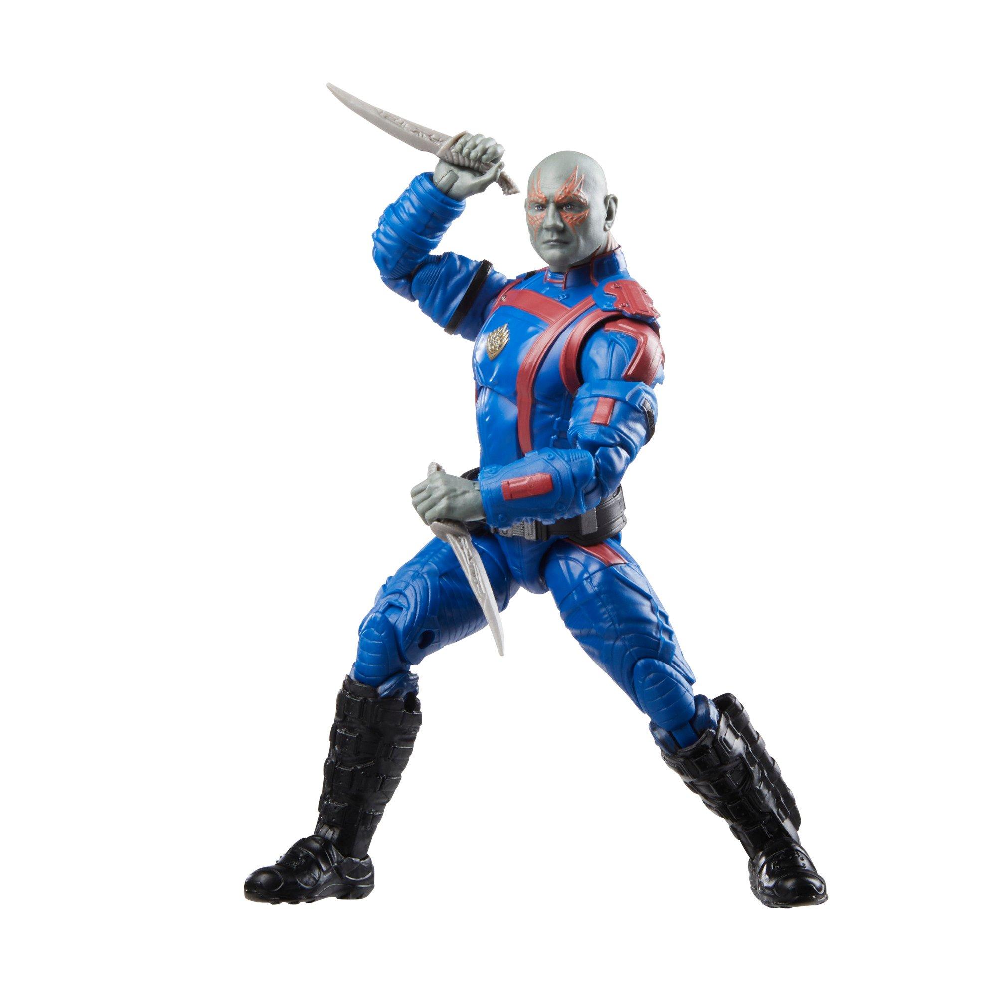 Hasbro Marvel Legends Series  Guardians of the Galaxy: Volume 3 Drax (Build-A-Figure - Marvel's Cosmo) 6-in Action Figure