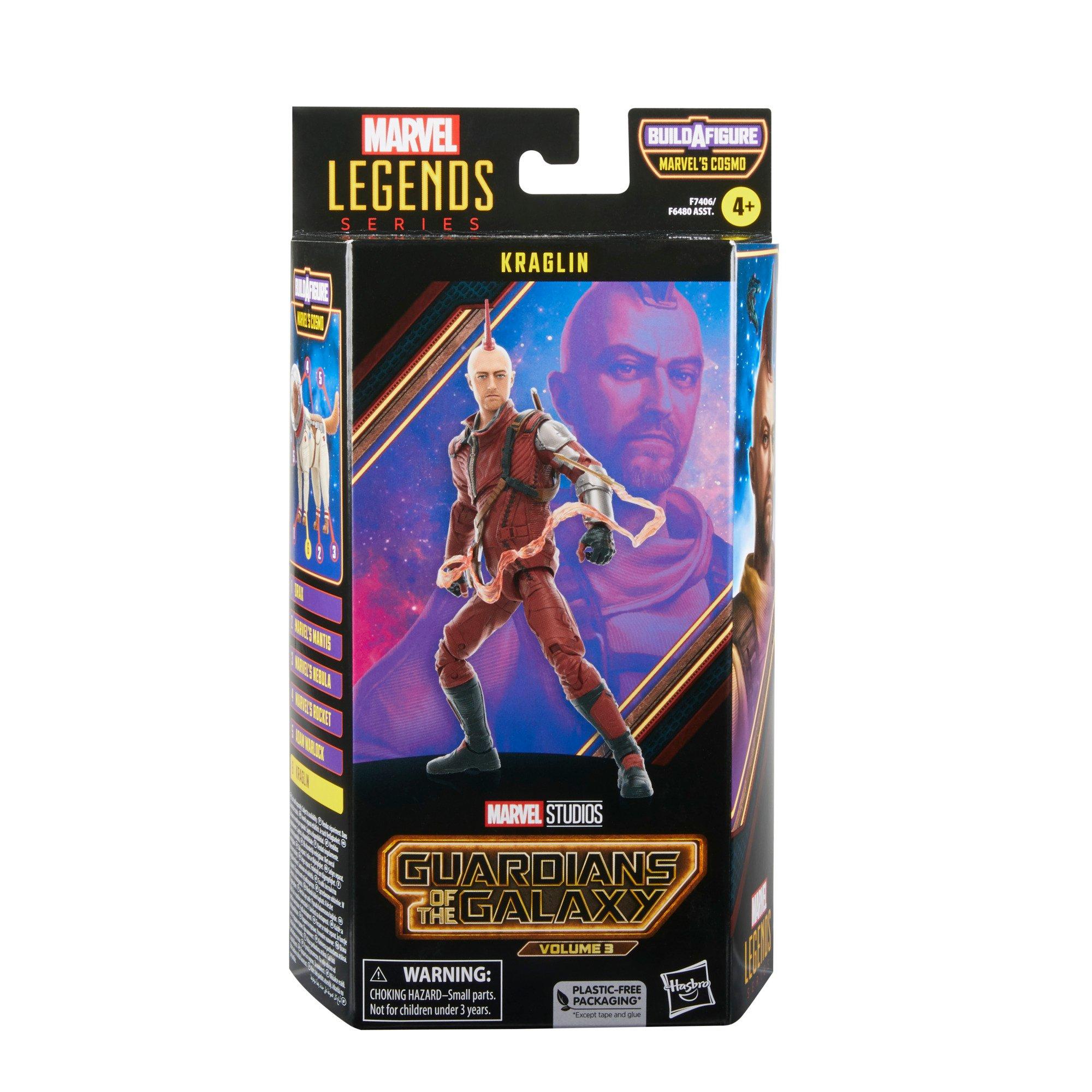 Hasbro Marvel Legends Series Guardians of the Galaxy: Volume 3 Kraglin (Build-A-Figure