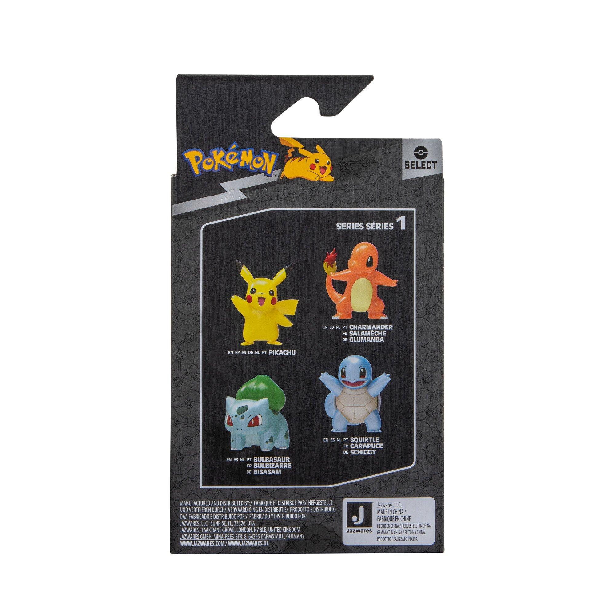 pokemon bulbasaur charmander squirtle toys