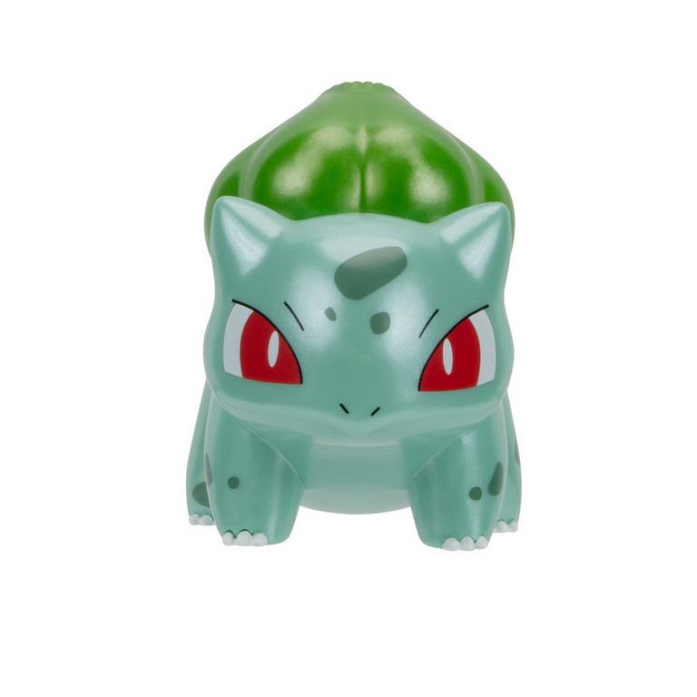 Jazwares Pokemon Select True-Color Metallic Bulbasaur 3-in