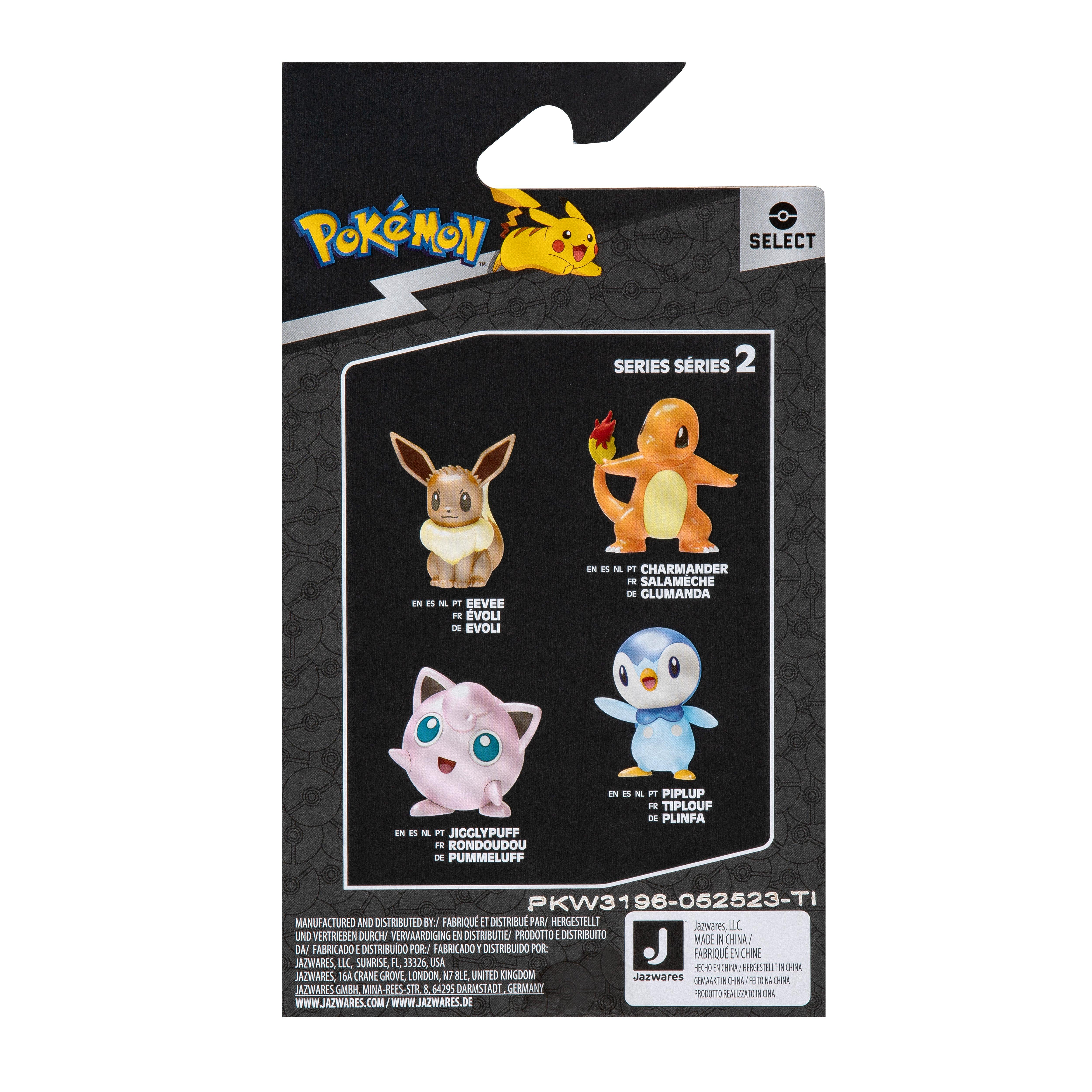 Jazwares Pokemon Select Metallic Piplup 3-in Battle Figure