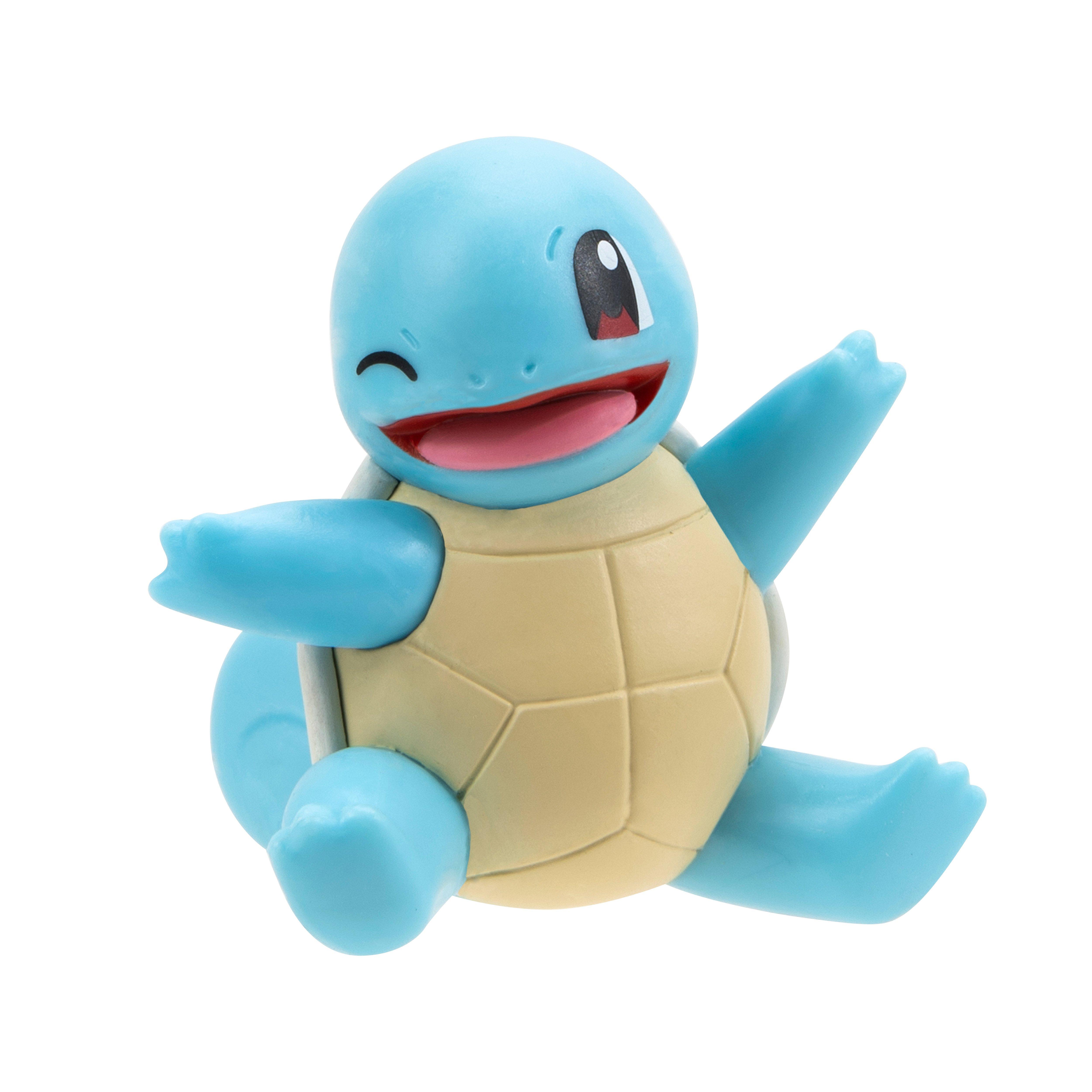 Jazwares Pokemon Select Shoreside Lake Environment Play Set with Poliwag and Squirtle