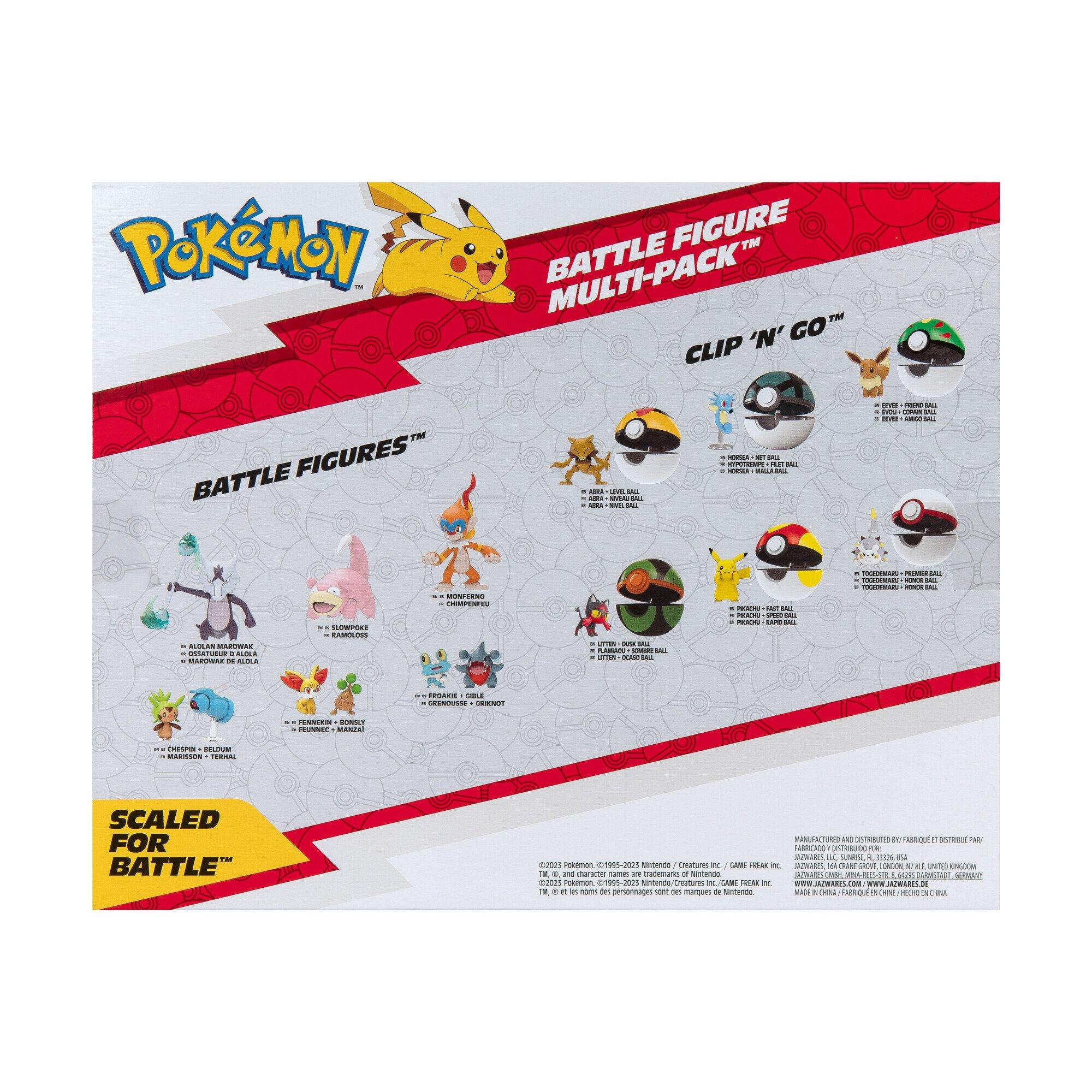 Jazwares Pokemon Battle Figure Multipack Set 8-Pack