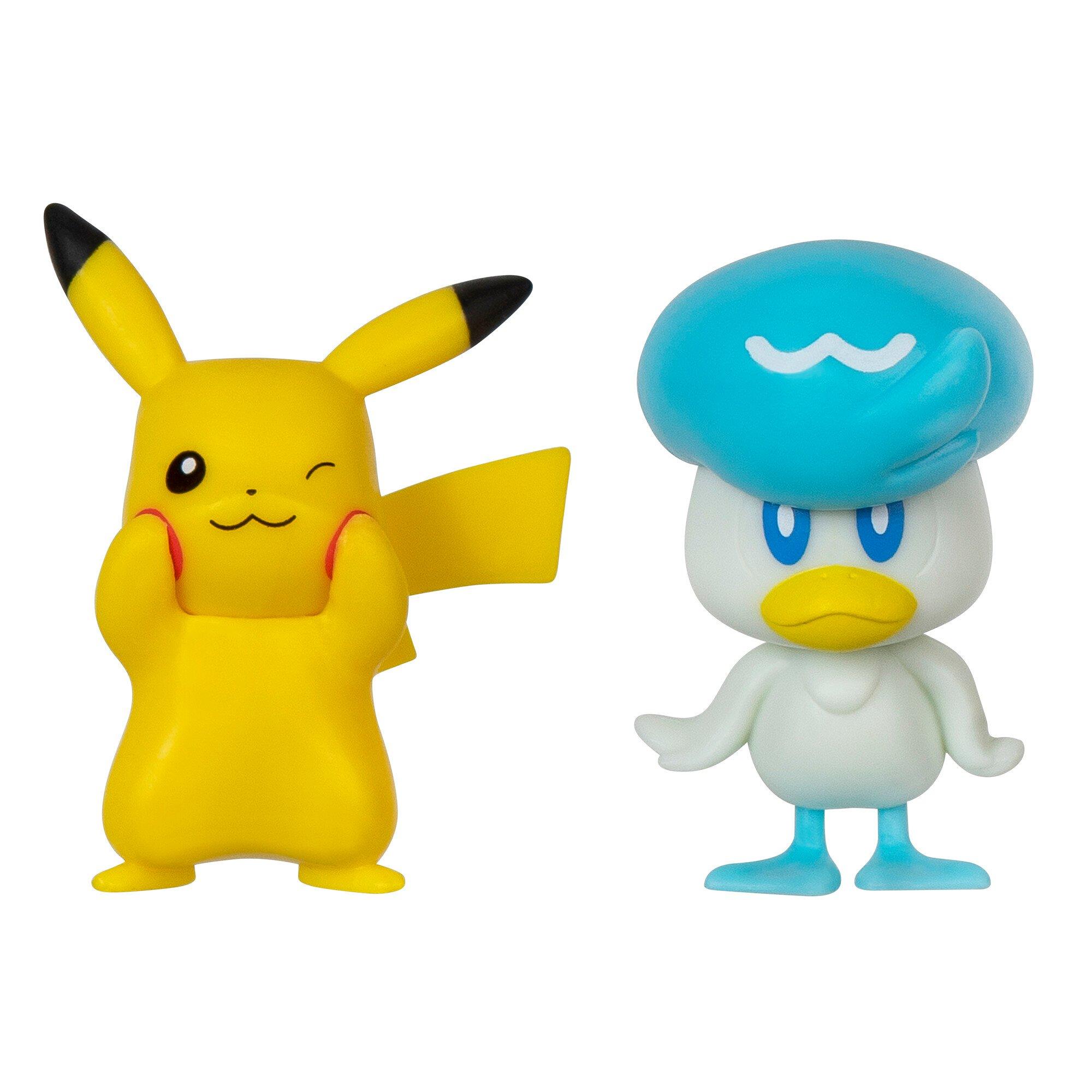 Pokemon First Partner Quaxly and Pikachu Battle Set 2-Pack