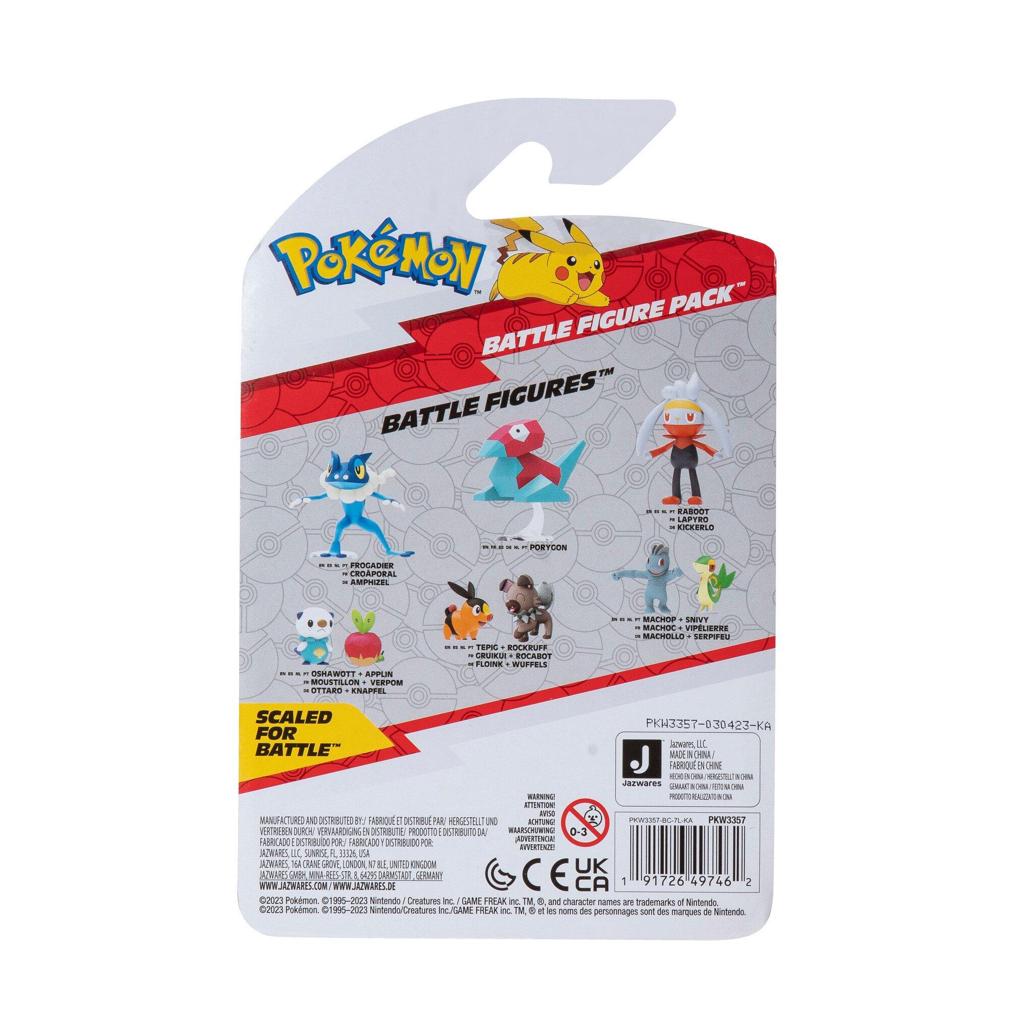 Pokemon First Partner Quaxly and Pikachu Battle Set 2-Pack