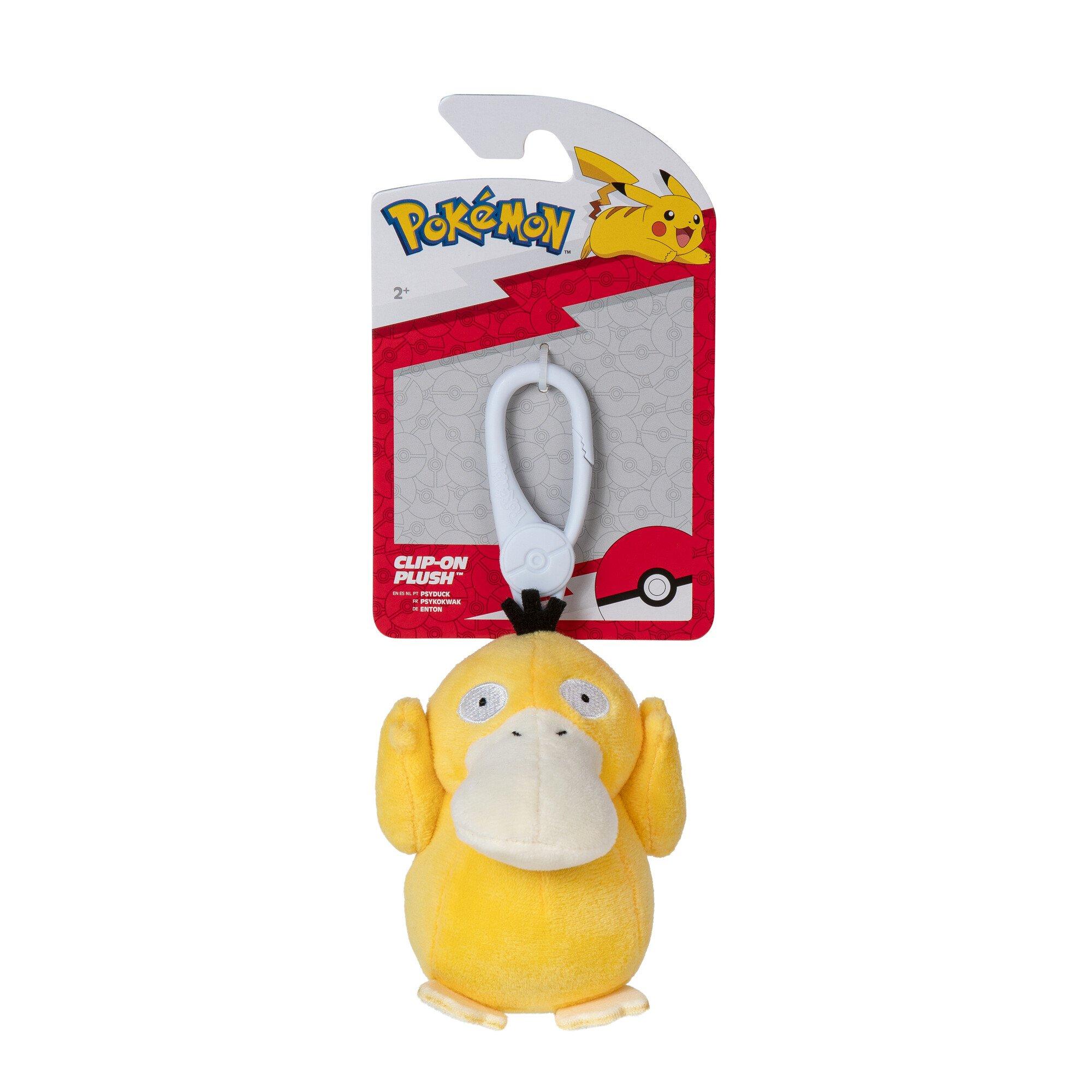 Jazwares Pokemon Psyduck 3.5 in Clip On Plush GameStop