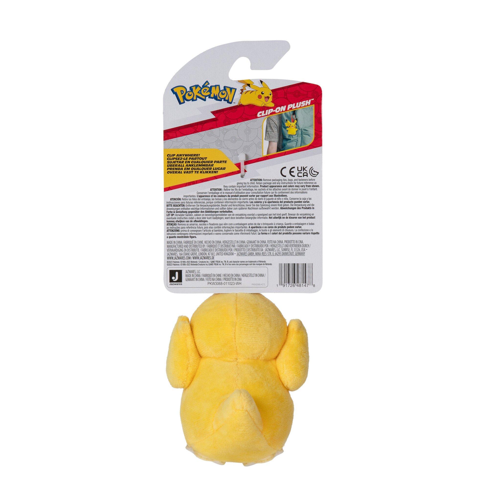 Jazwares Pokemon Psyduck 3.5 in Clip On Plush GameStop