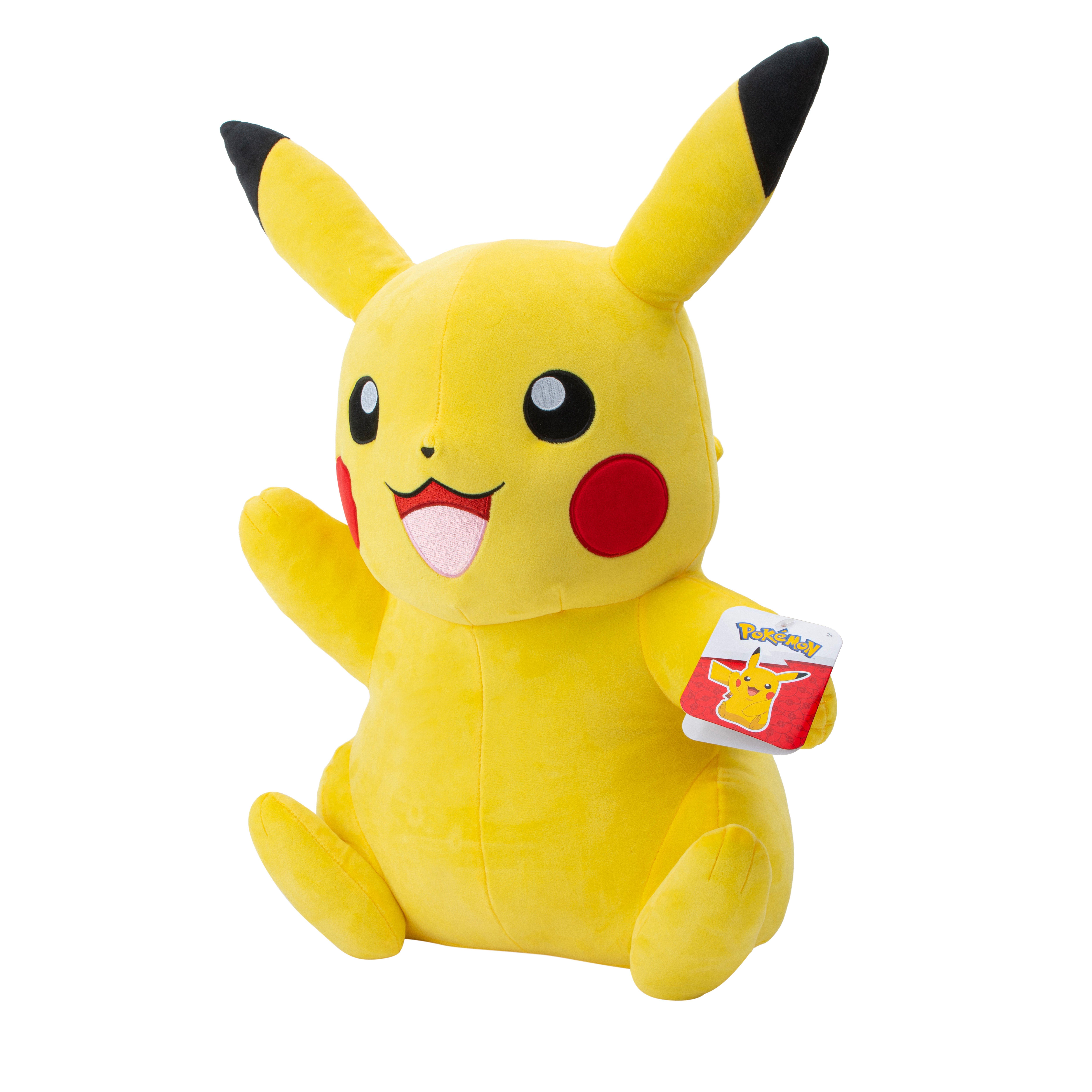 Pokémon - peluche pikachu 3 20 cm JAZWARES Pas Cher 