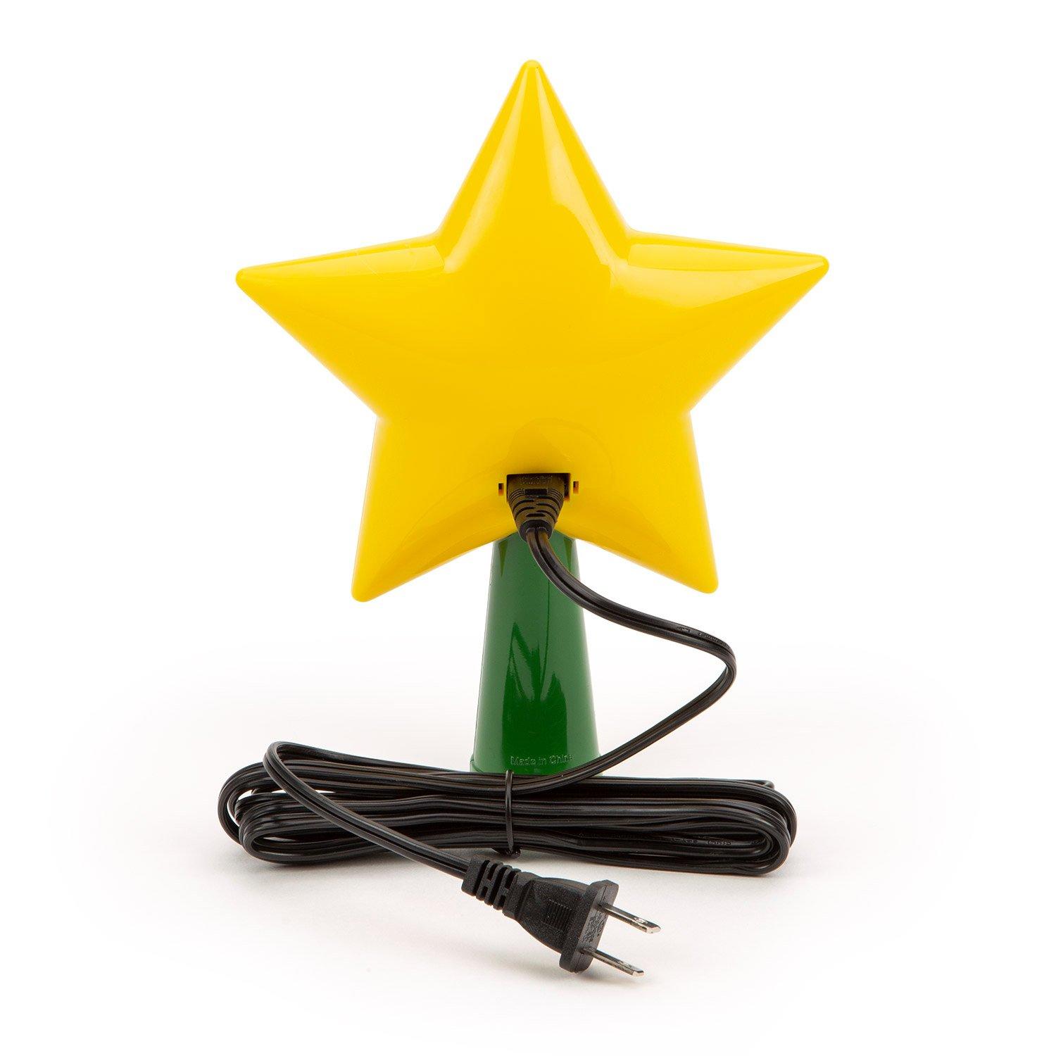 Super Mario Star 9-in Christmas Tree Topper