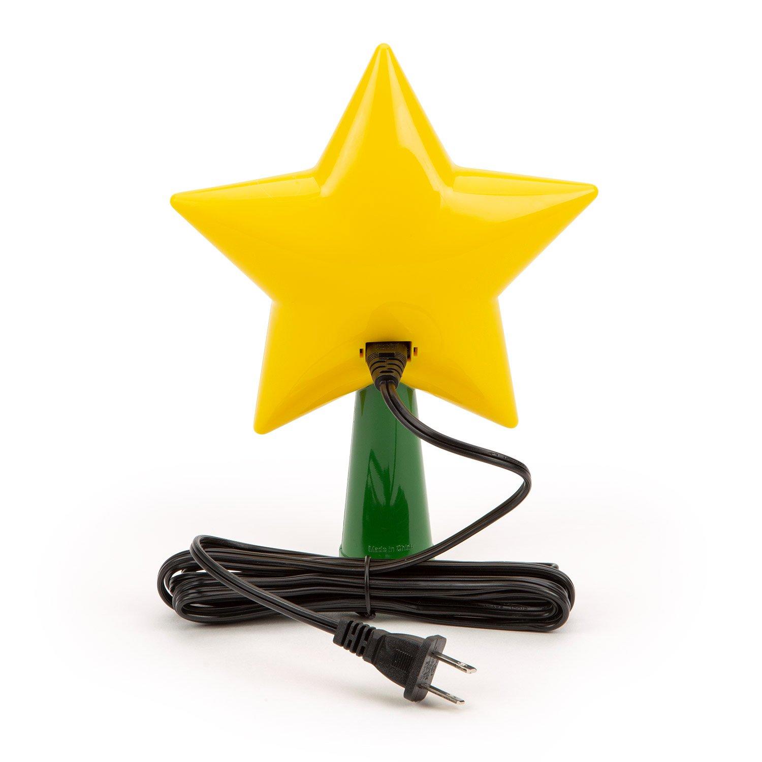 Sunrise Identity Super Mario Star 9in Christmas Tree Topper Hamilton