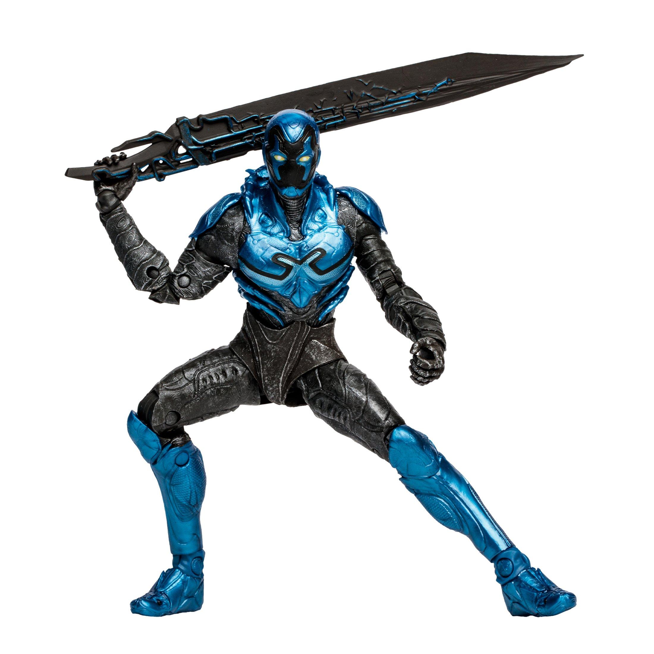 McFarlane Toys DC Multiverse Blue Beetle Blue Beetle 7In Action