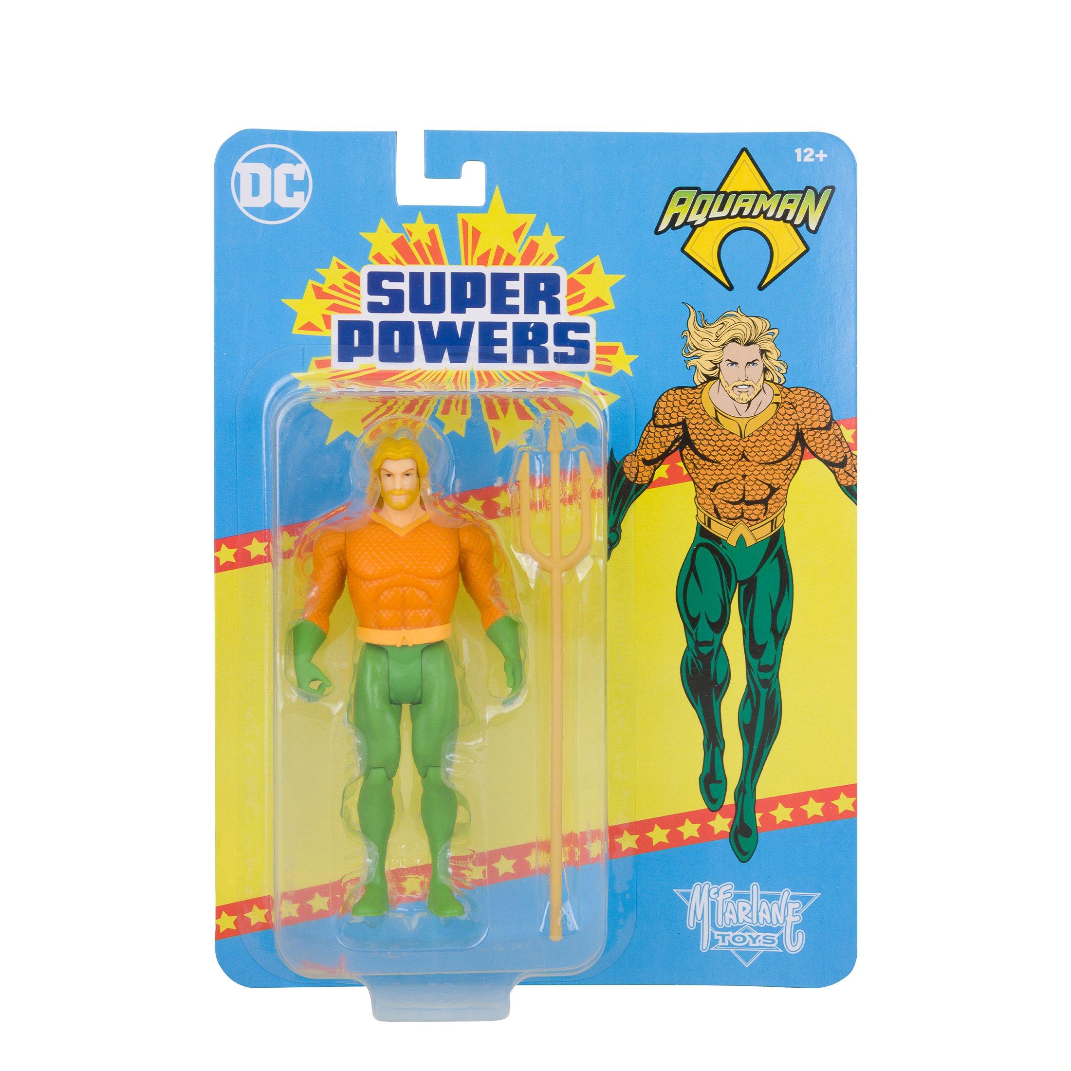 McFarlane Toys DC Super Powers Aquaman 4-in Action Figure