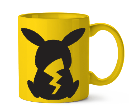 Pokemon Pikachu with Bolt Matte Finish 20oz Ceramic Mug