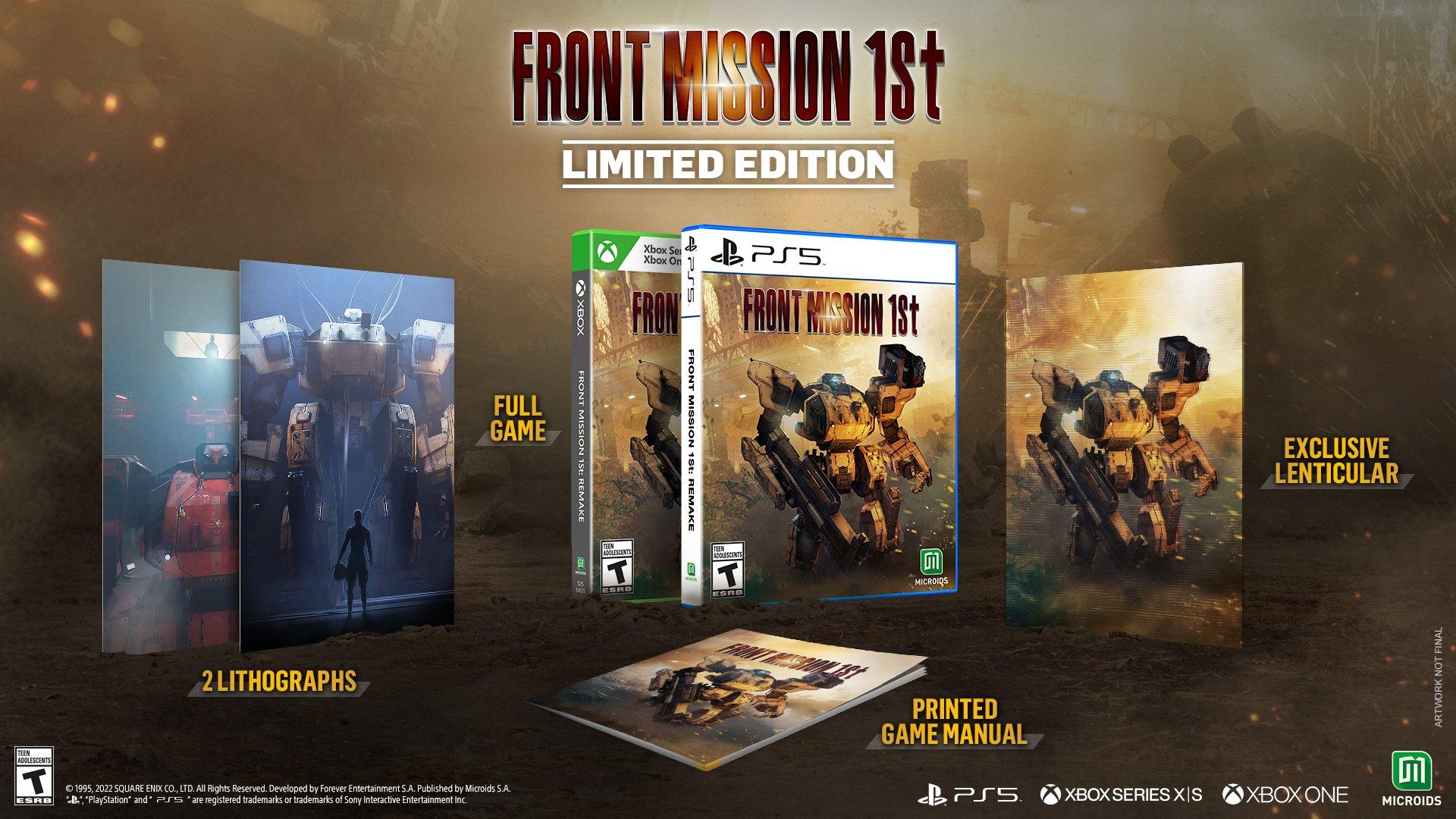 Front Mission 1st: Limited Edition | Microids | GameStop