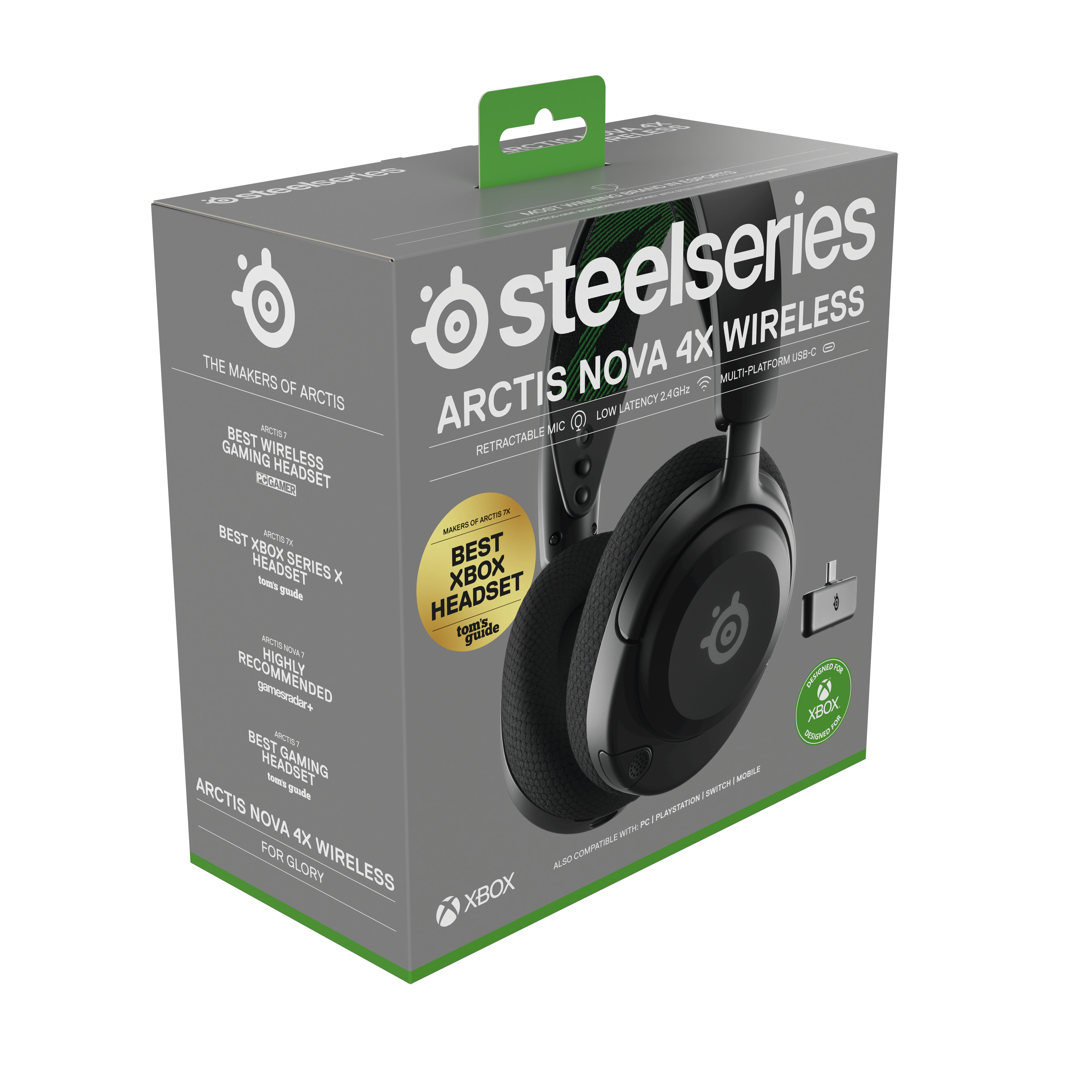 SteelSeries Arctis Nova 4X Wireless Gaming Headset for Xbox PC